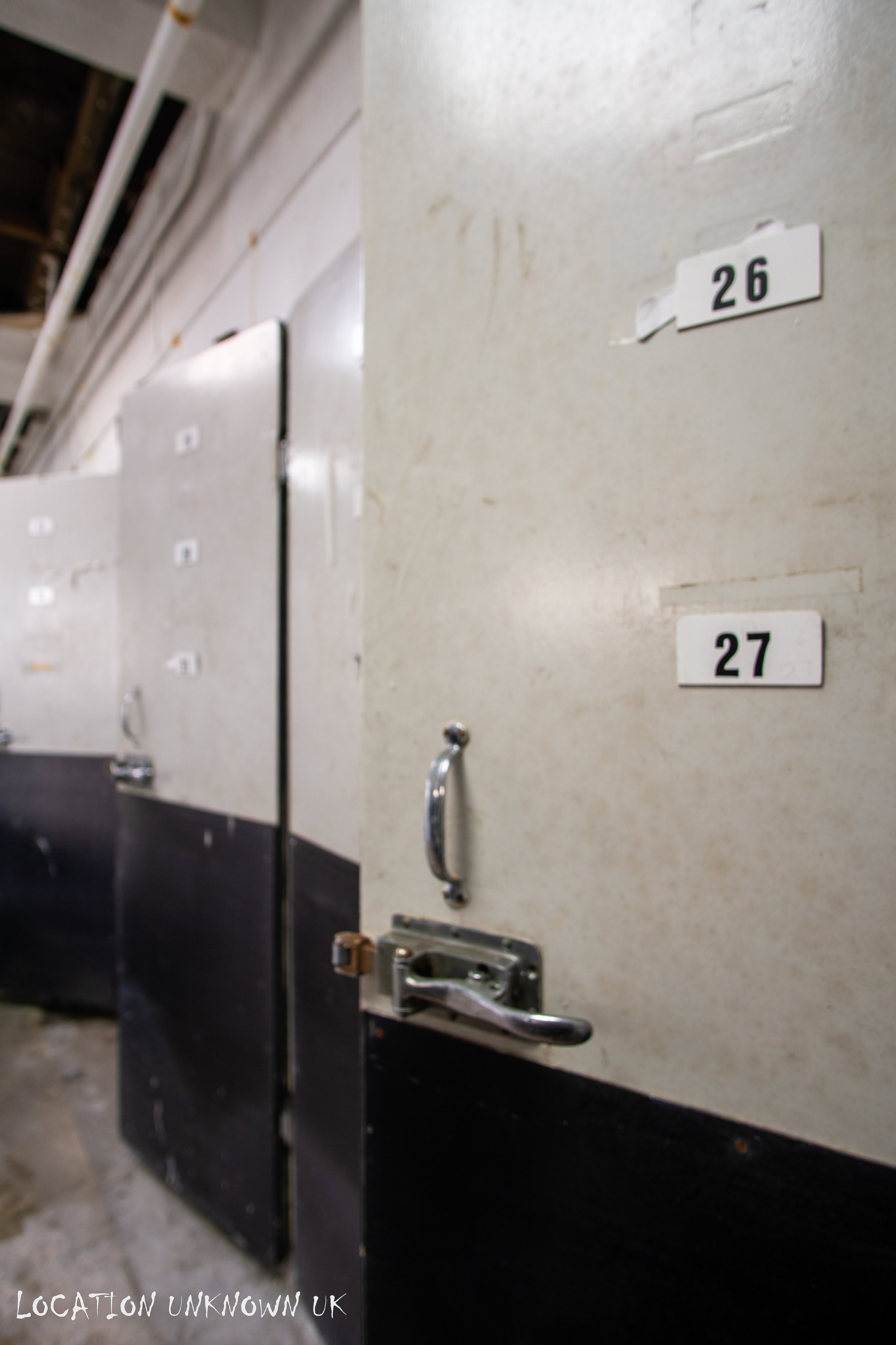 Cold storage for the deceased.