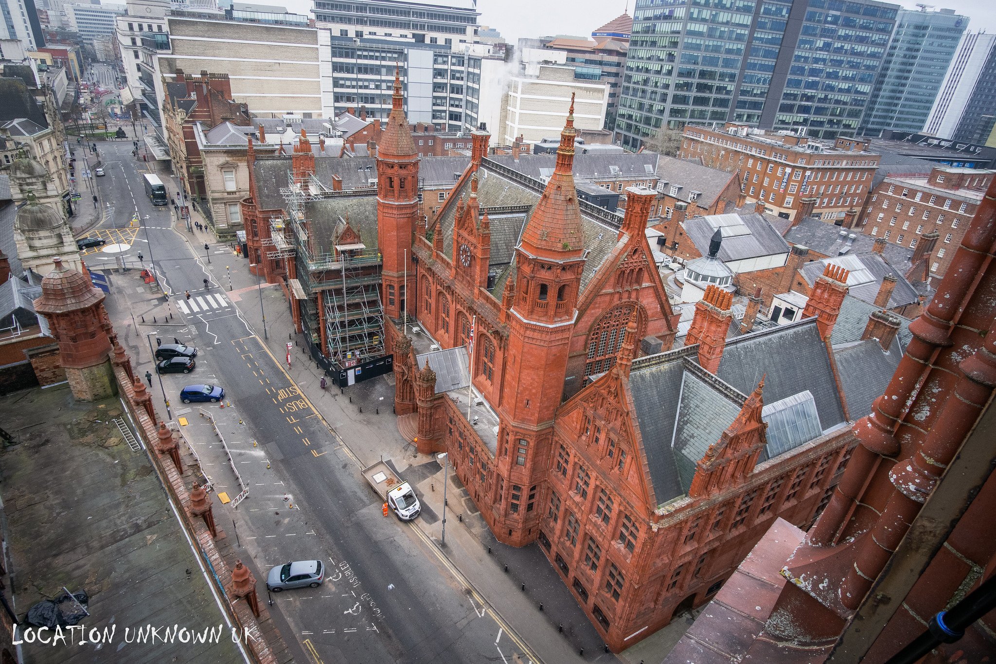 View from the top of the tower.