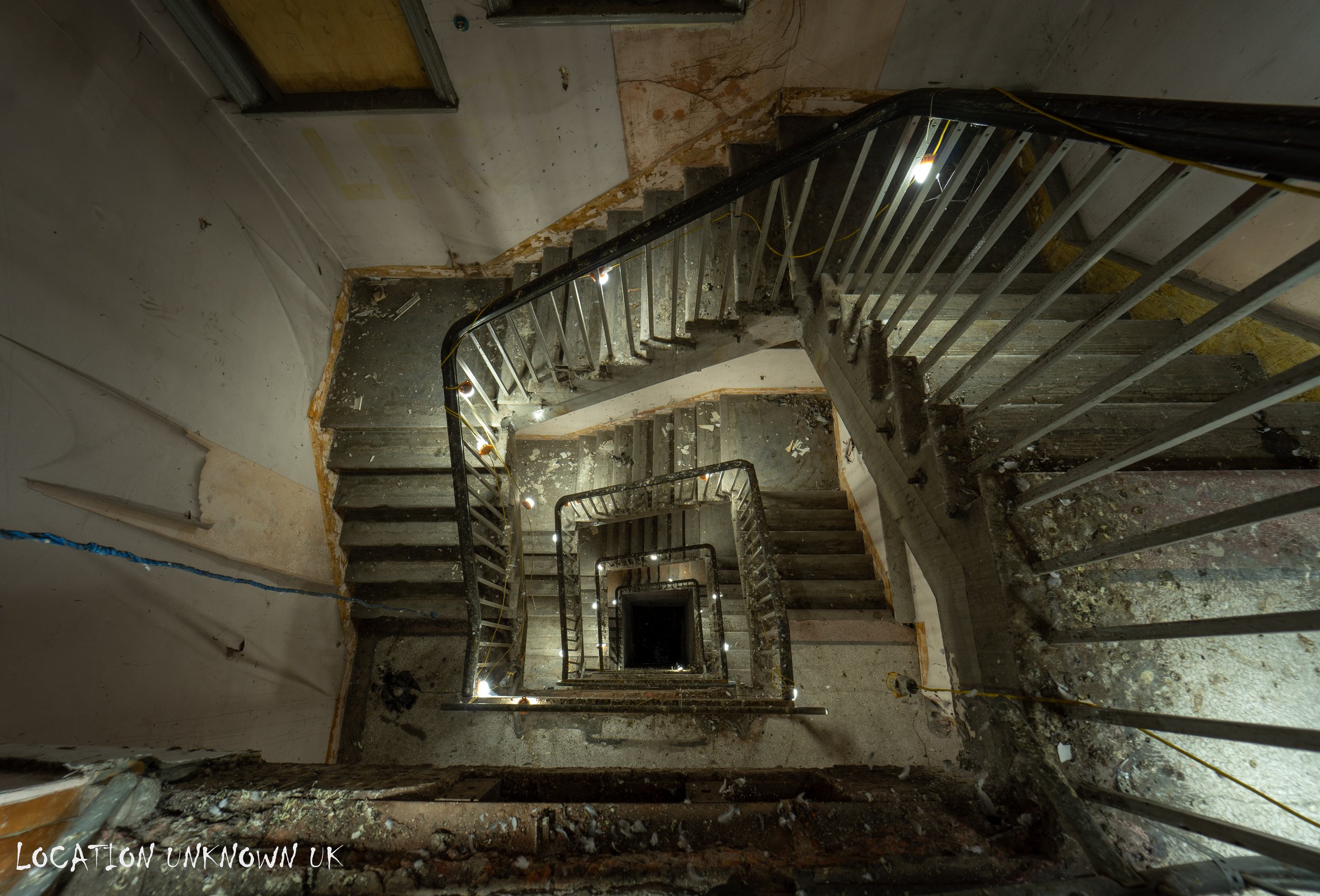 Main stairwell.