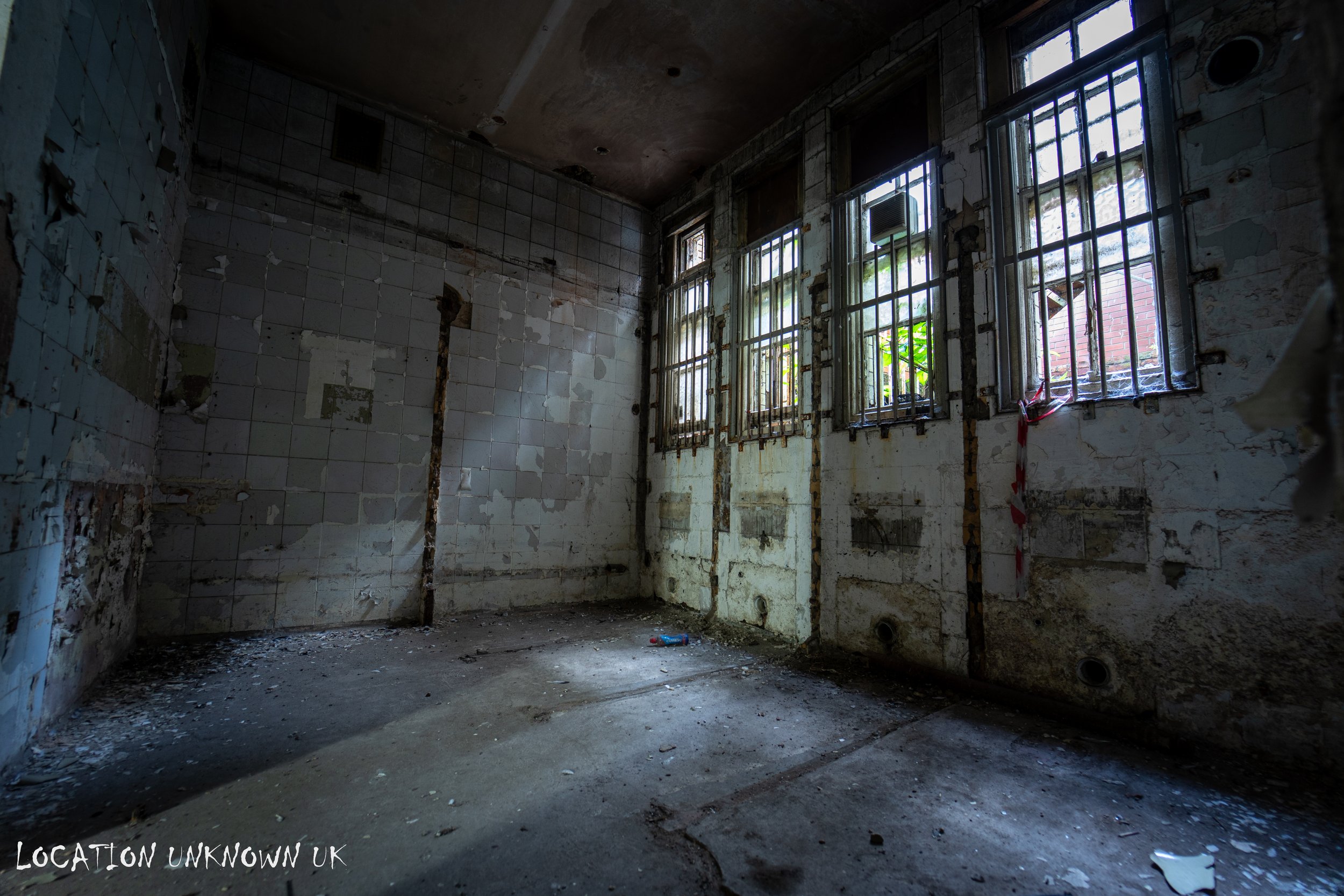 Notice the barred windows.