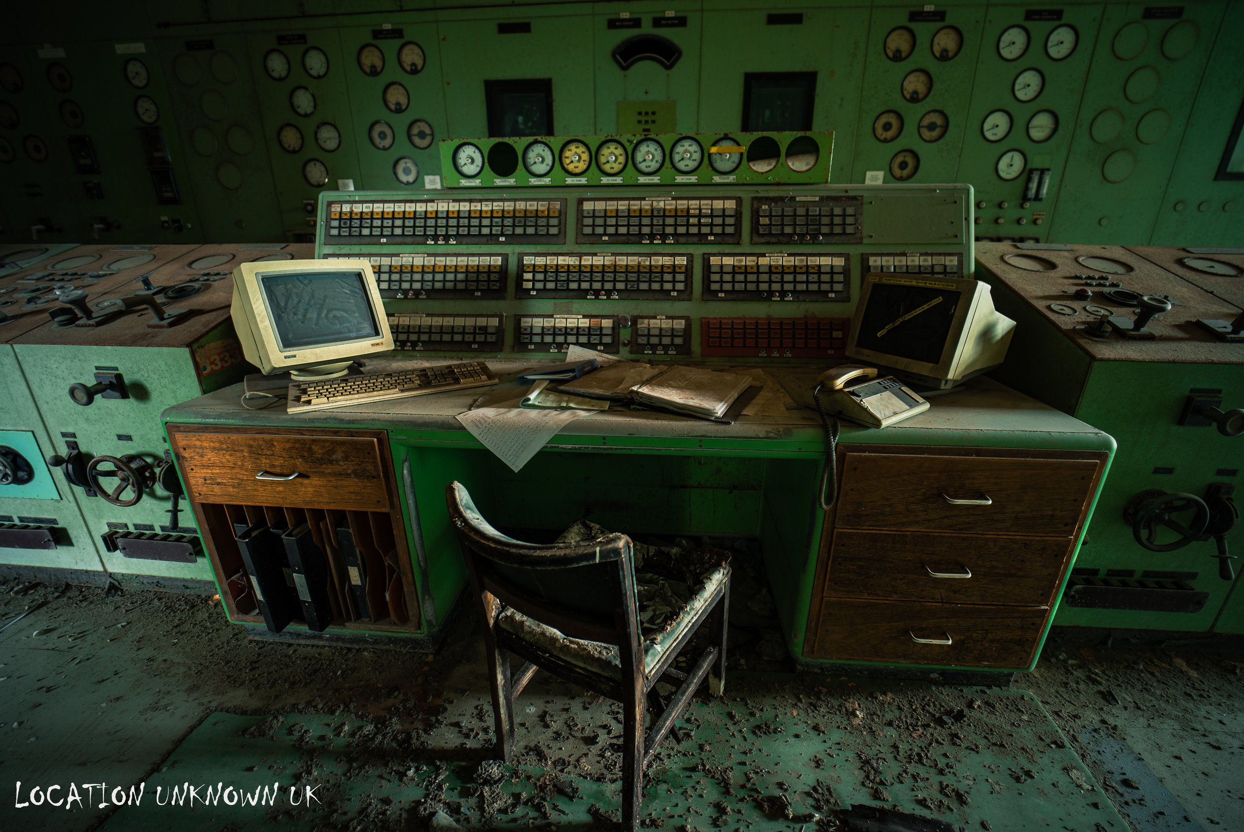 Vintage control station.