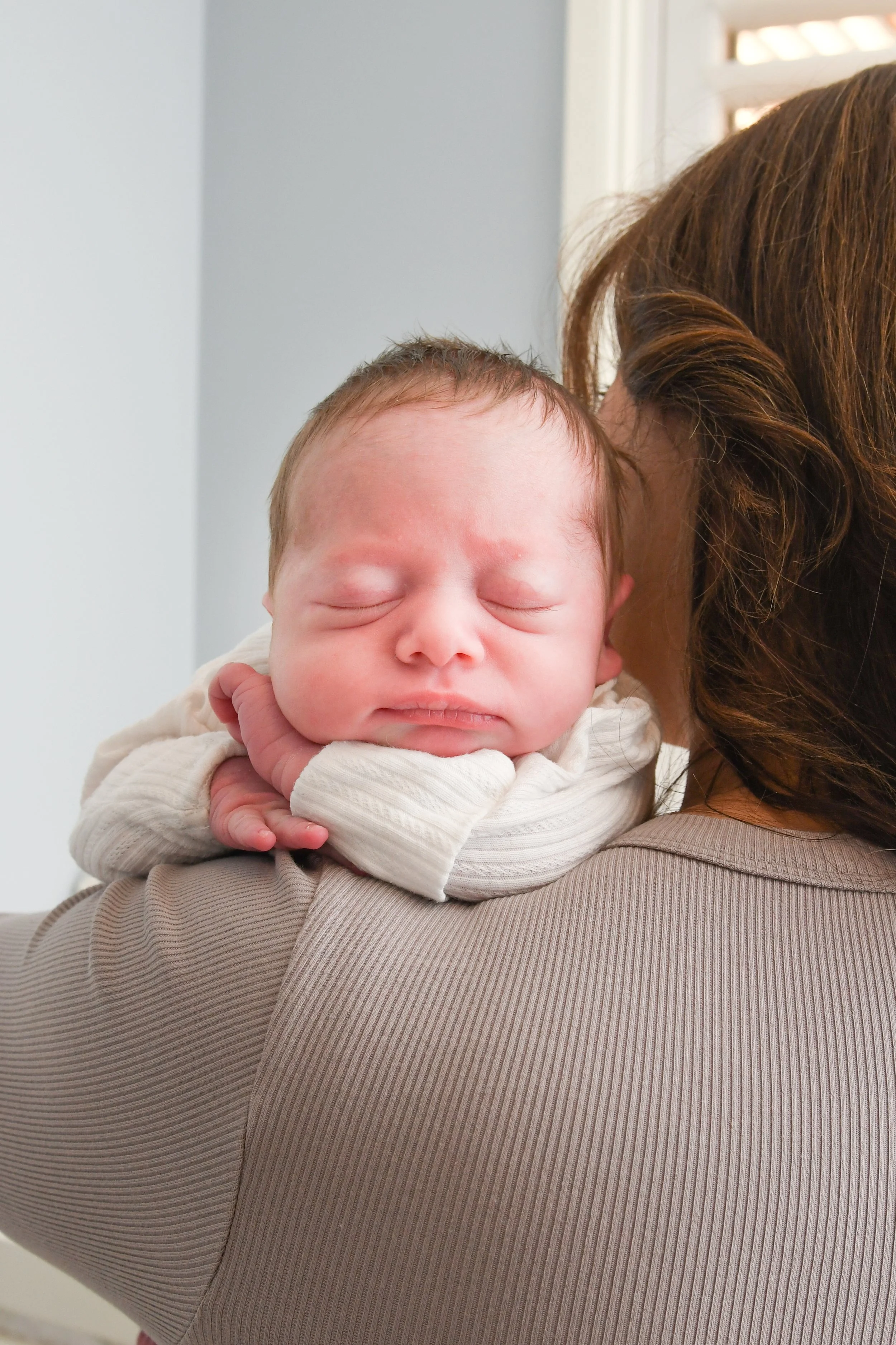 sleeping newborn
