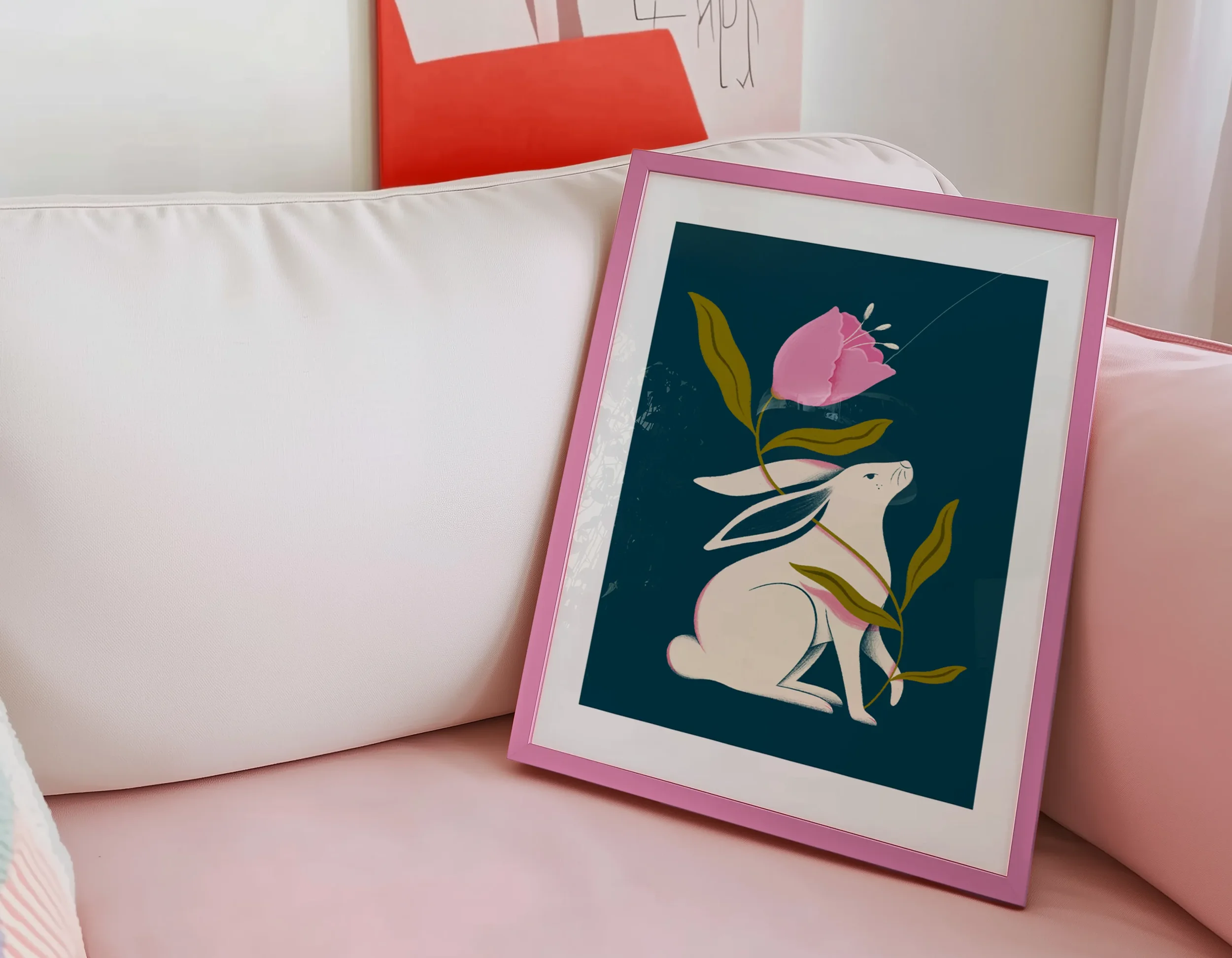 Affiche lapin - Coralie Fau 2.webp