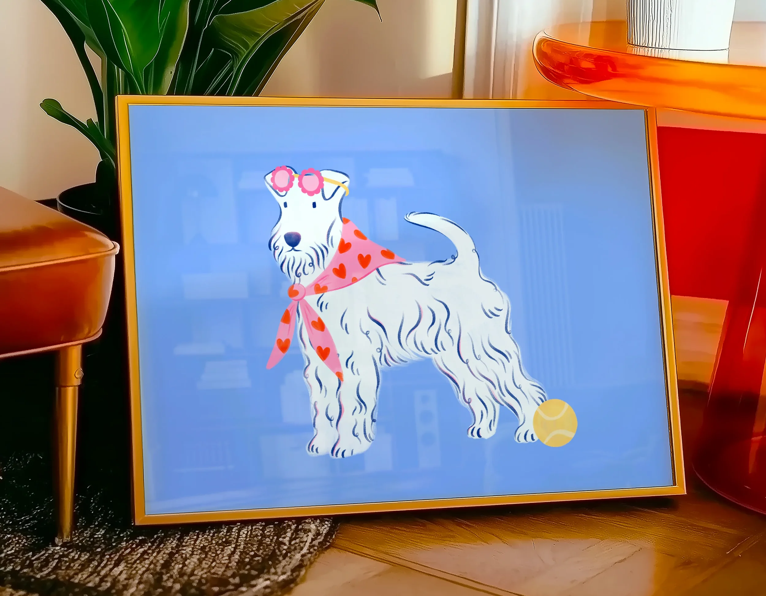 Affiche chien - Coralie Fau 1.webp