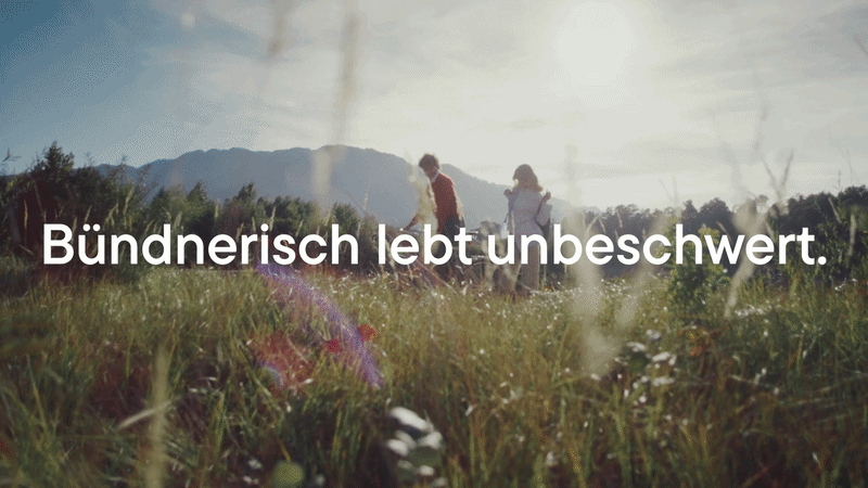 Image Kampagne für die bündnerische Krankenkasse ÖKK