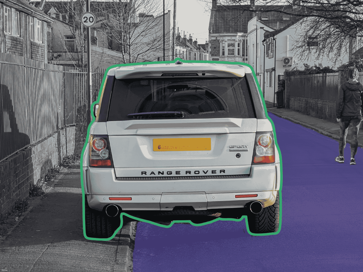 Large cars as accessible vehicles