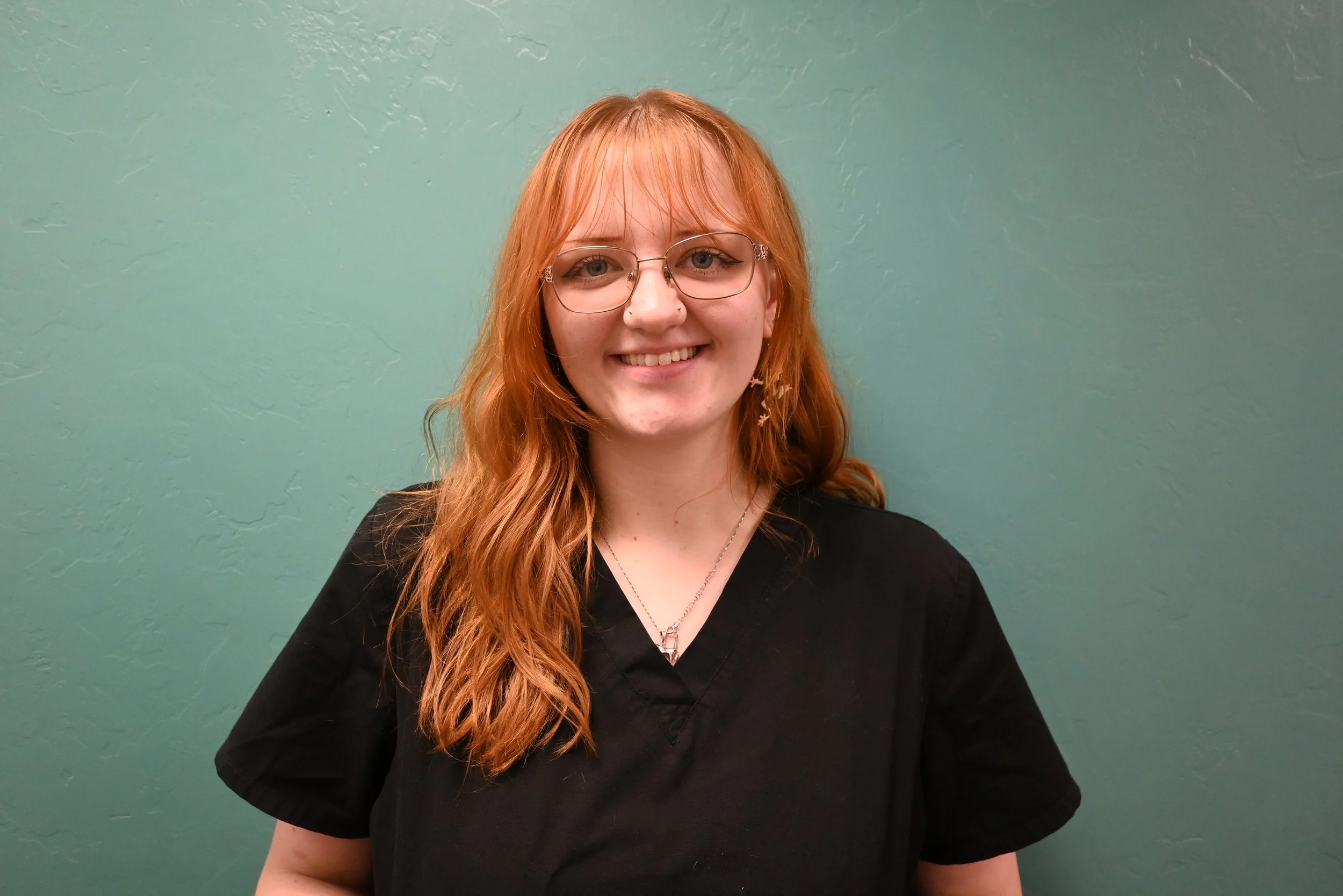 Orange Grove Animal Hospital receptionist Azaree