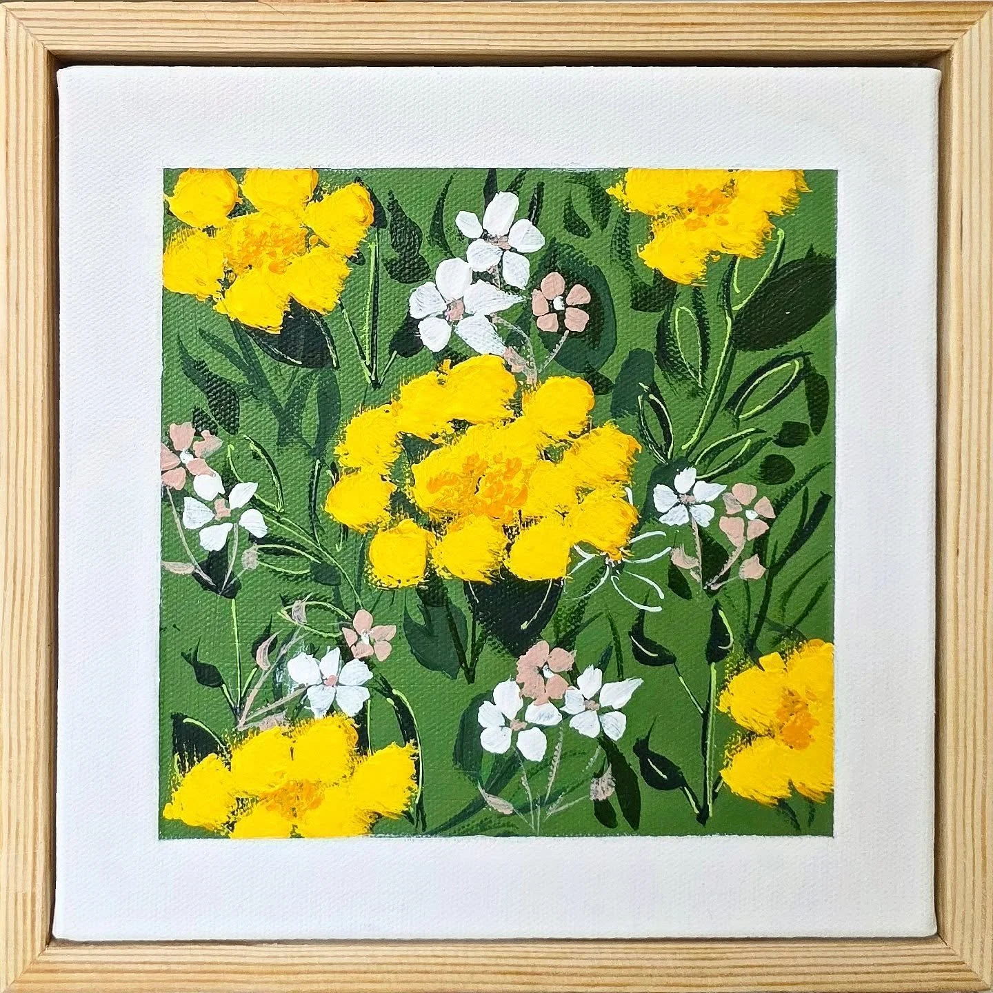 ✨ Last few days to shop for Christmas ✨
These two original floral minis are still available at @giftsatteacup and ready to find their forever homes 💛💜
Perfect for gifting (or keeping 👀) x

📍 Available in-store and online 

#originalartgift #chris