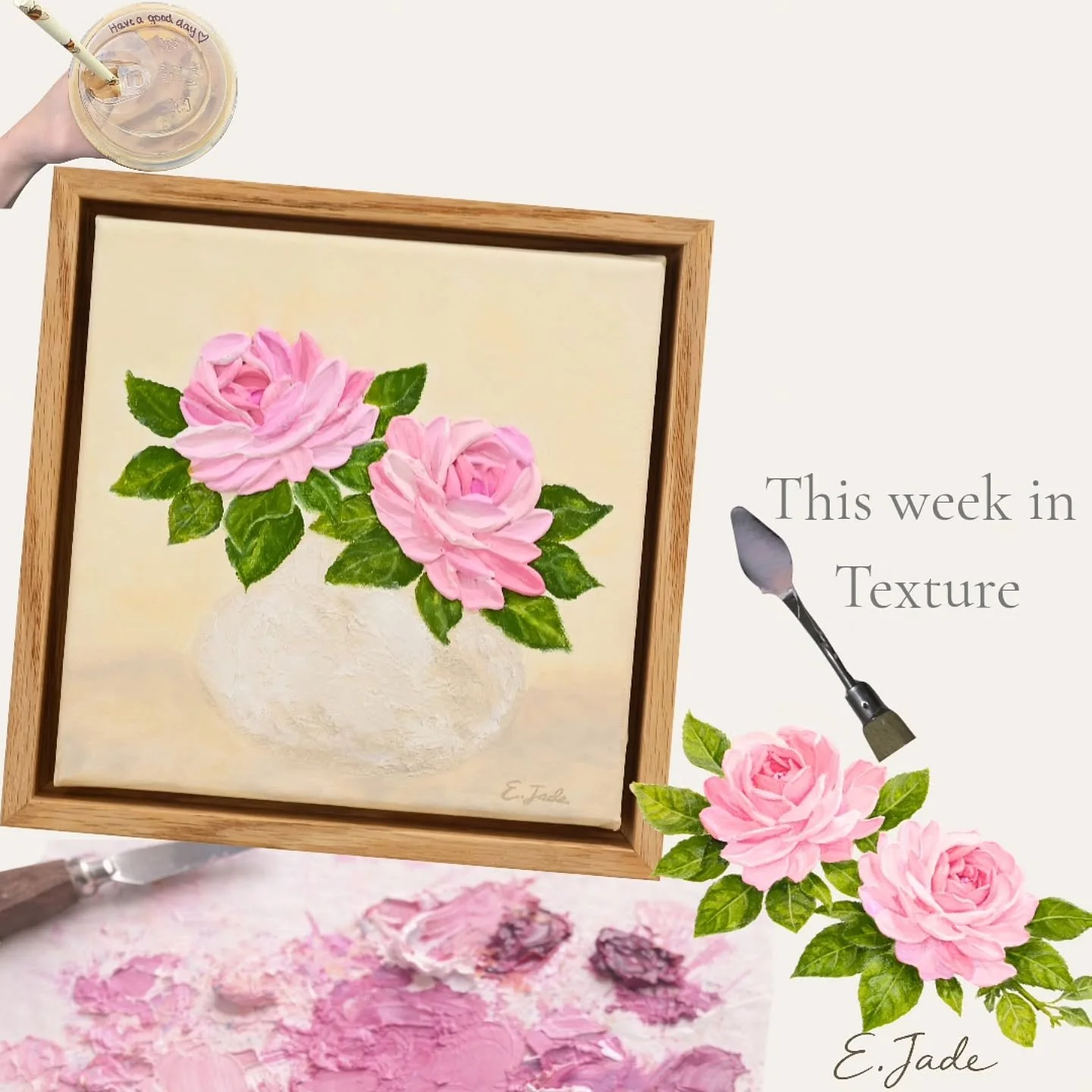 This Week in Texture - the diaries are back 🌸

Each week I&rsquo;ll be sharing some of my favourite moments from the studio -  layered textures, quiet works in progress, and the little details that don&rsquo;t always make it to the grid.

This week 