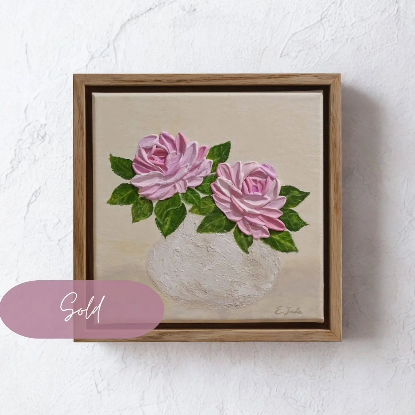 This piece has officially found its new home 🤍

So grateful for the continued support through the wonderful @giftsatteacup

Thank you to the collector for choosing this original for your home. I hope you love it as much as I loved creating it ✨

Mor