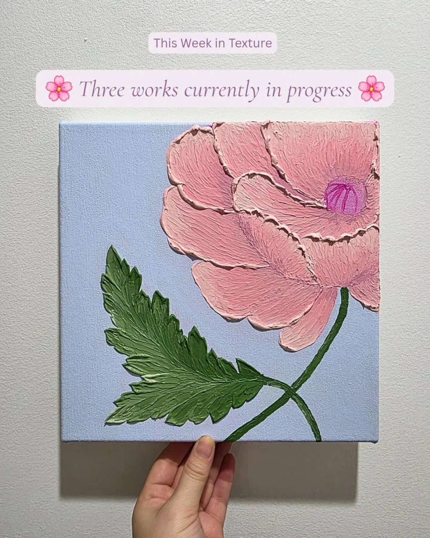 Okay, you get to choose 🌸 Which one would you like to see finished first - 1, 2 or 3?