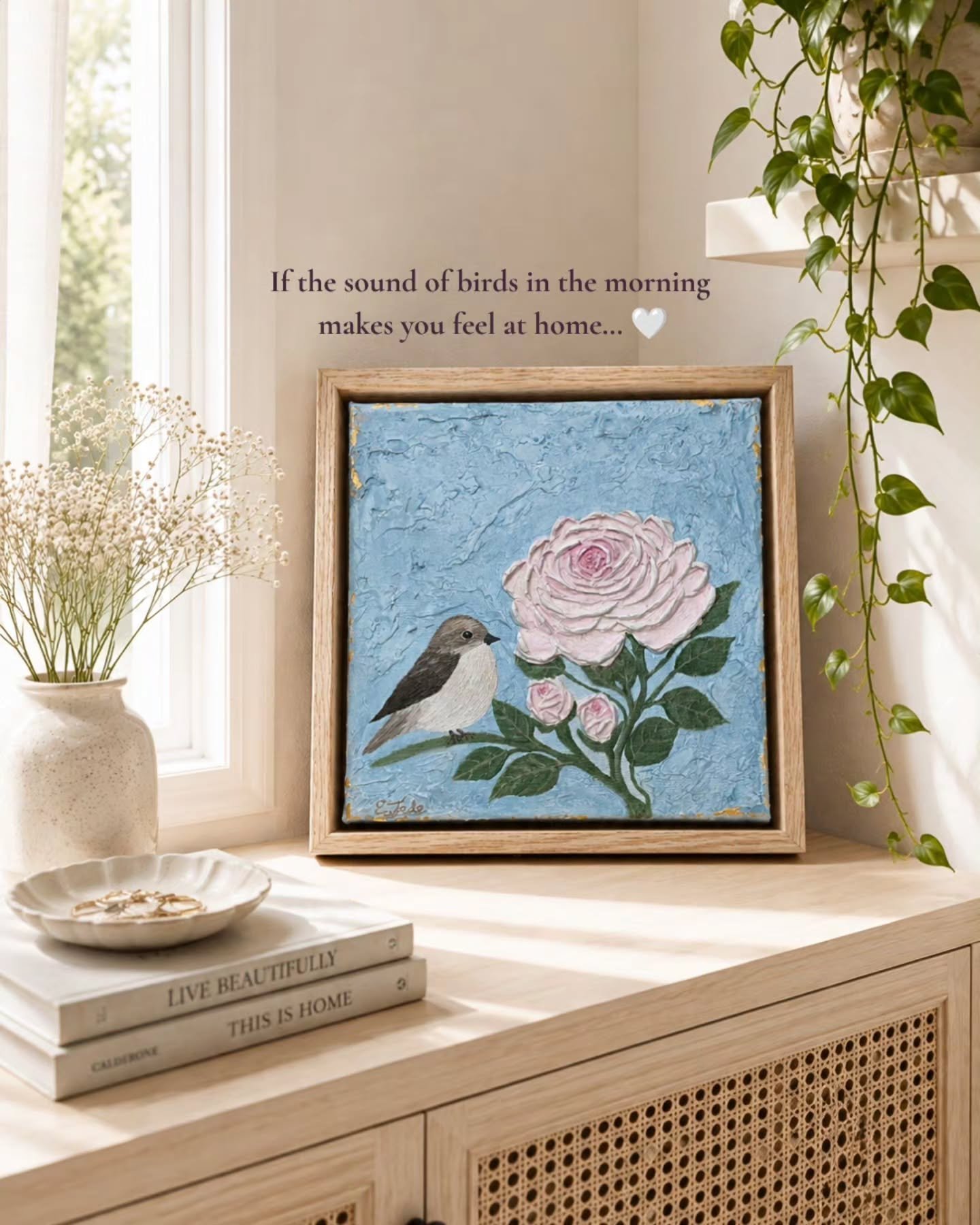 Maybe it&rsquo;s the sound of birds in the morning, flowers blooming outside, or those few quiet moments before the day really begins. There&rsquo;s something about those ordinary little moments that can make a place feel like home.

I wanted Amongst