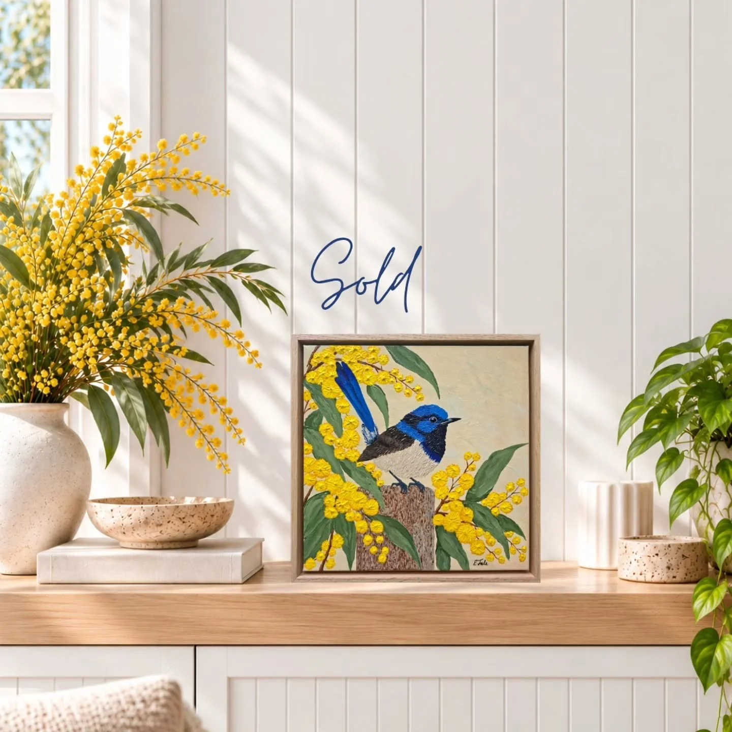 Walter's Lookout - SOLD 🌼

This beautiful collector reached out over the weekend after seeing my Friday post sharing that a couple pieces, including this one, are heading to @giftsatteacup! 

She fell in love with Walter and had been looking for the