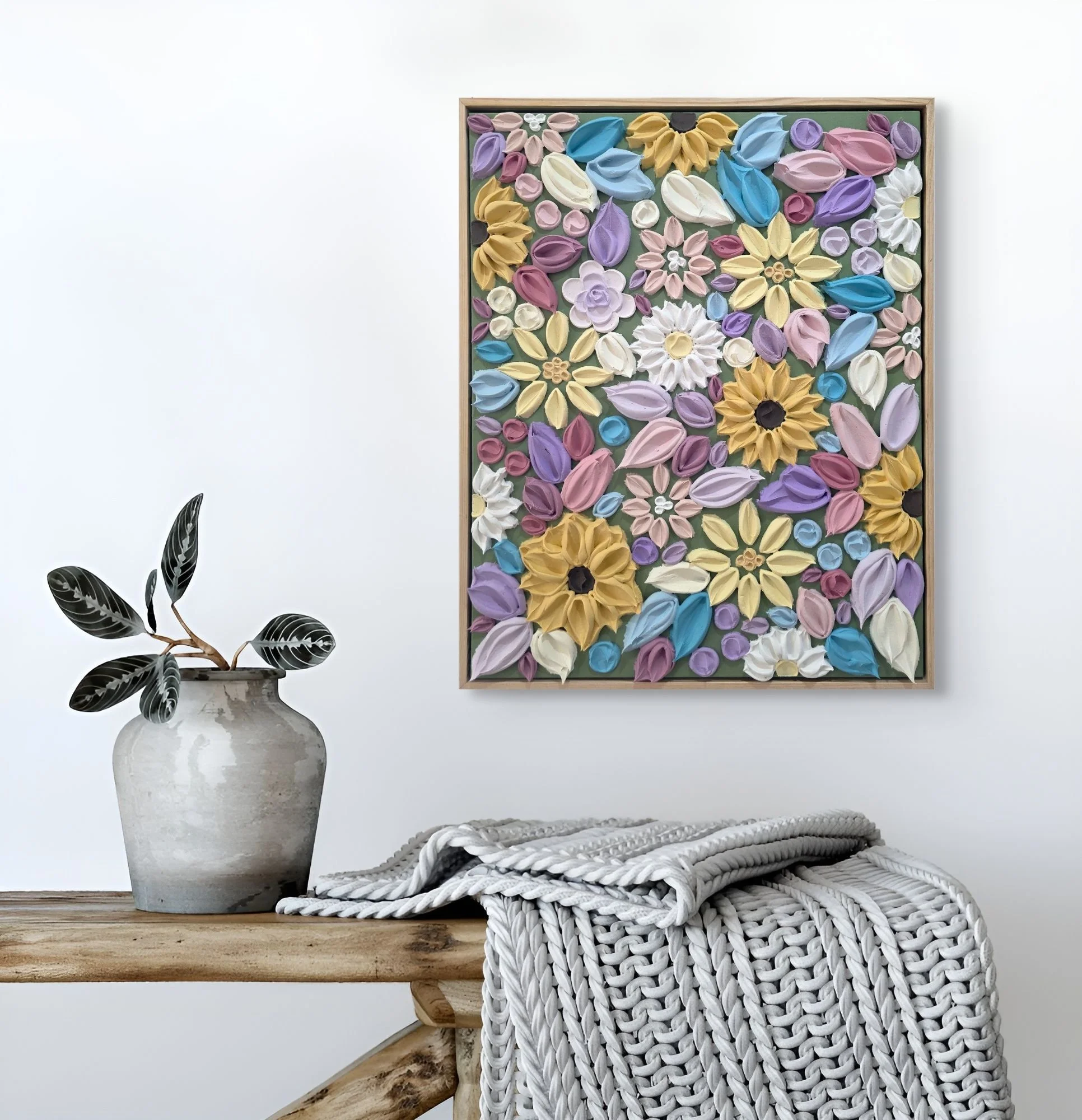 Softly, She Blooms Original