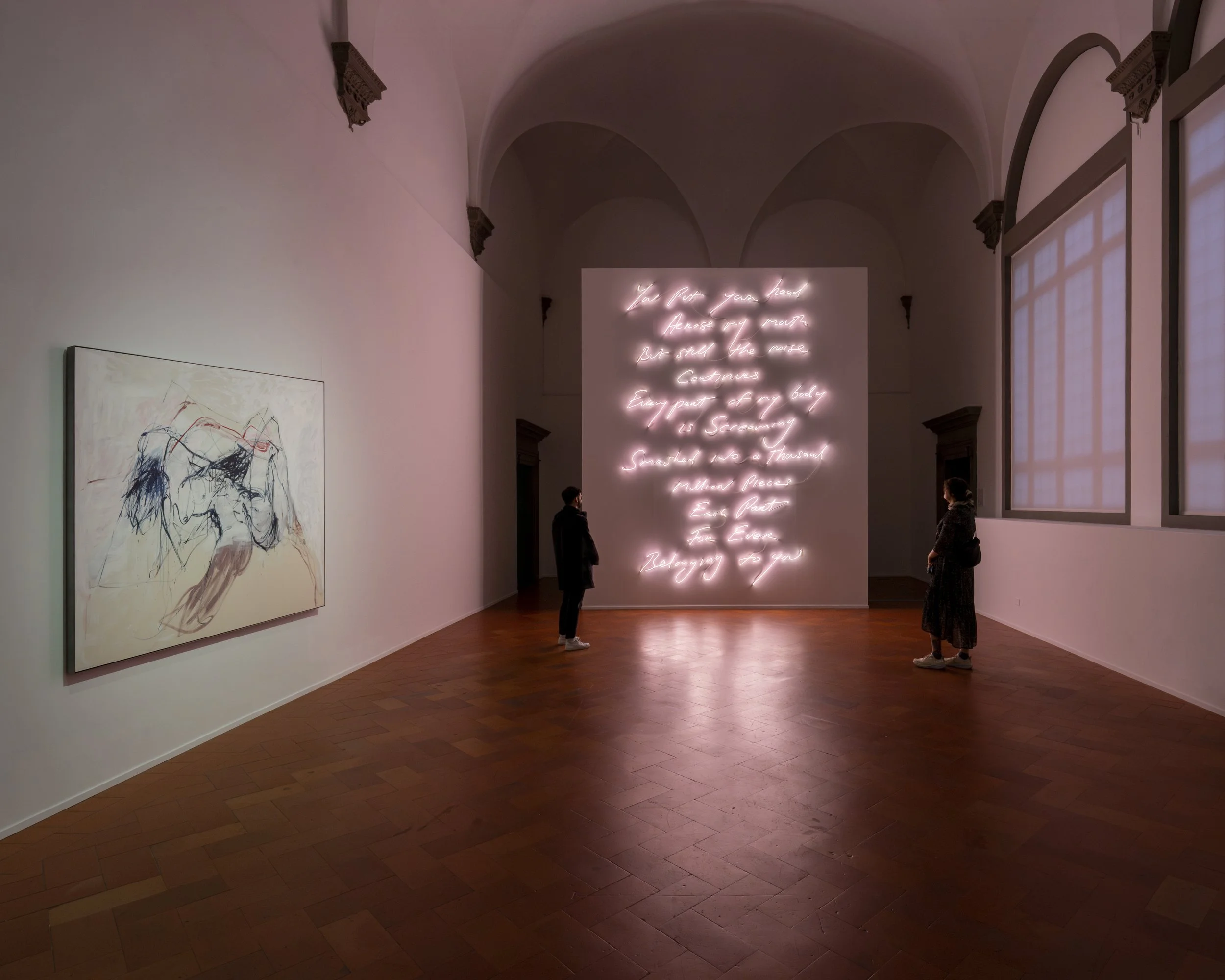 Tracey Emin Palazzo Strozzi art exhibition Florence, Italy
