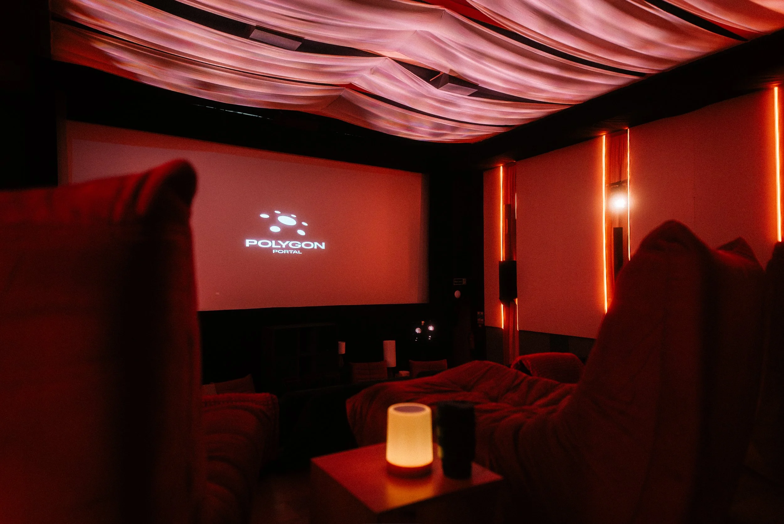 Polygon Portal Soho London listening space.