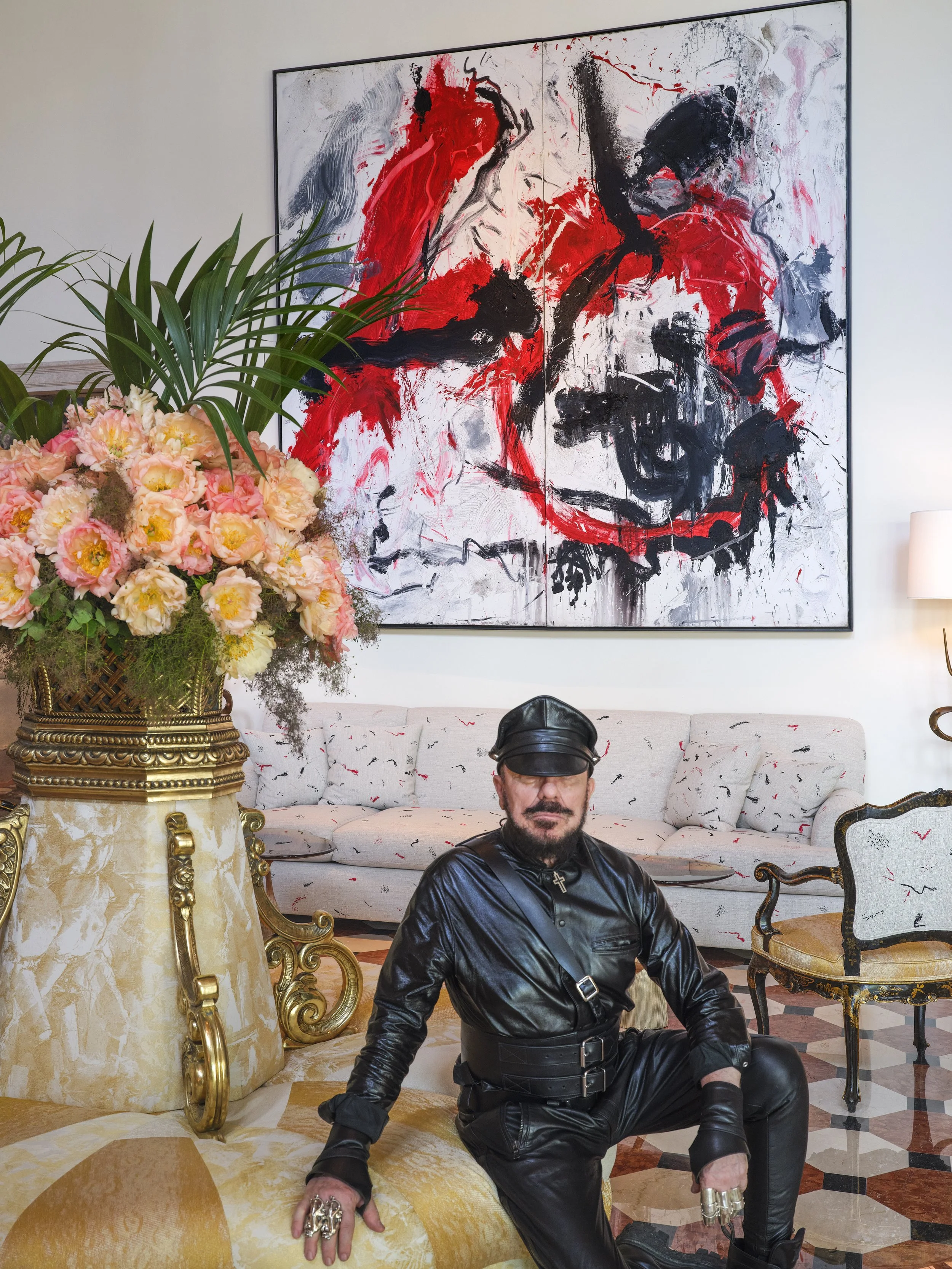 A view of Hotel Cipriani, A Belmond Hotel, Venice. Peter Marino's Portrait . Emilio Vedova Artwork.jpg