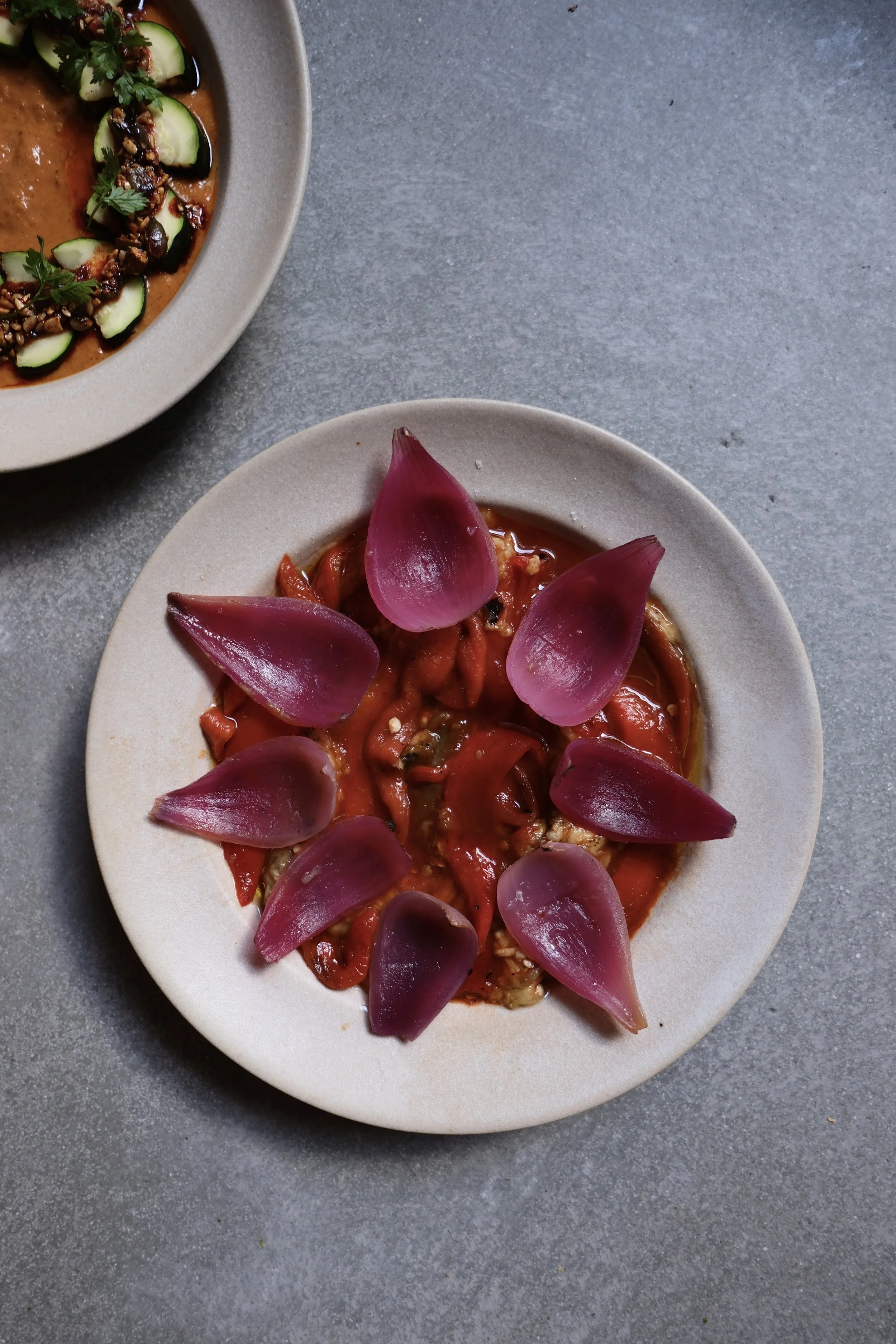 ALTA northern spanish restaurant soho london Courgette, Pumpkin Seed Romesco .jpeg