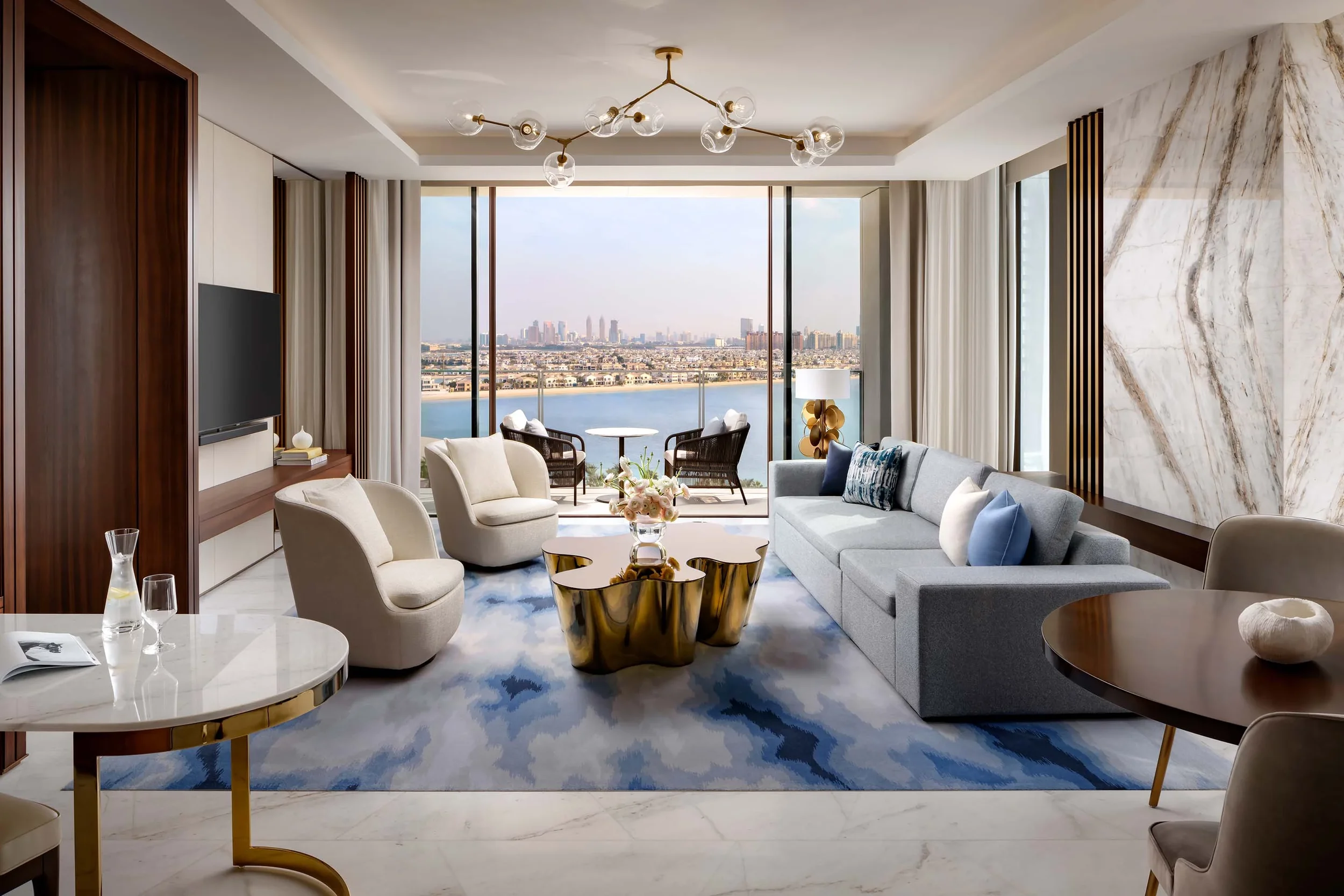 Atlantis The Royal-Sky-Terrace-Suite-Living-Room Dubai Middle East hotel room interior.webp