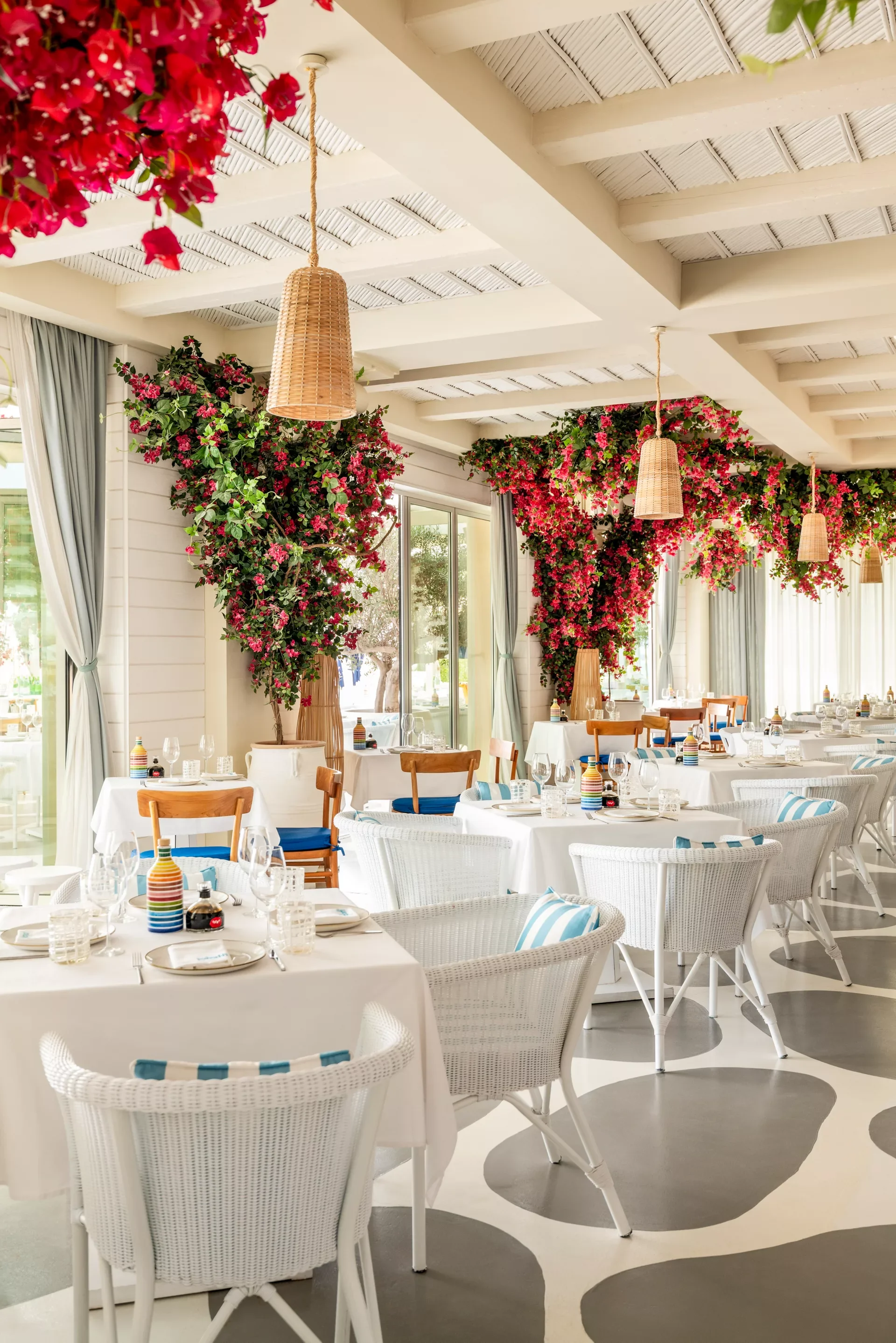 Raffles Hotel Dubai Restaurant view.webp