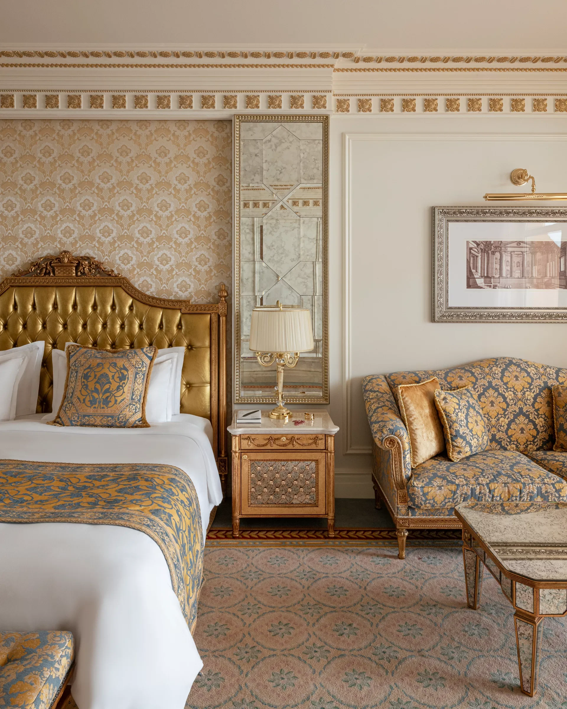 Raffles Hotel Bedroom Interior View Dubai Middle East.webp