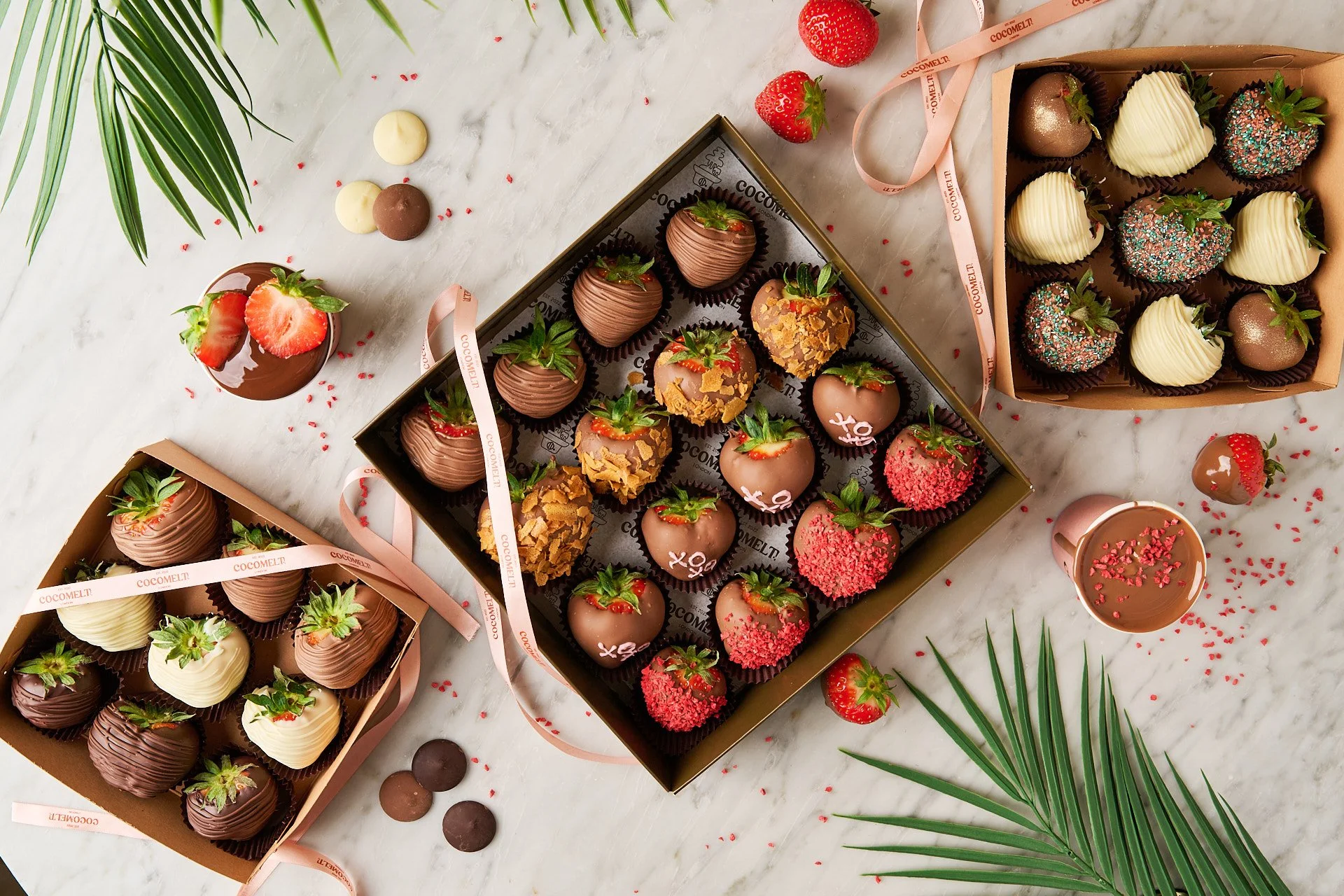 Valentine’s treats: Cocomelt’s Strawberry Boxes