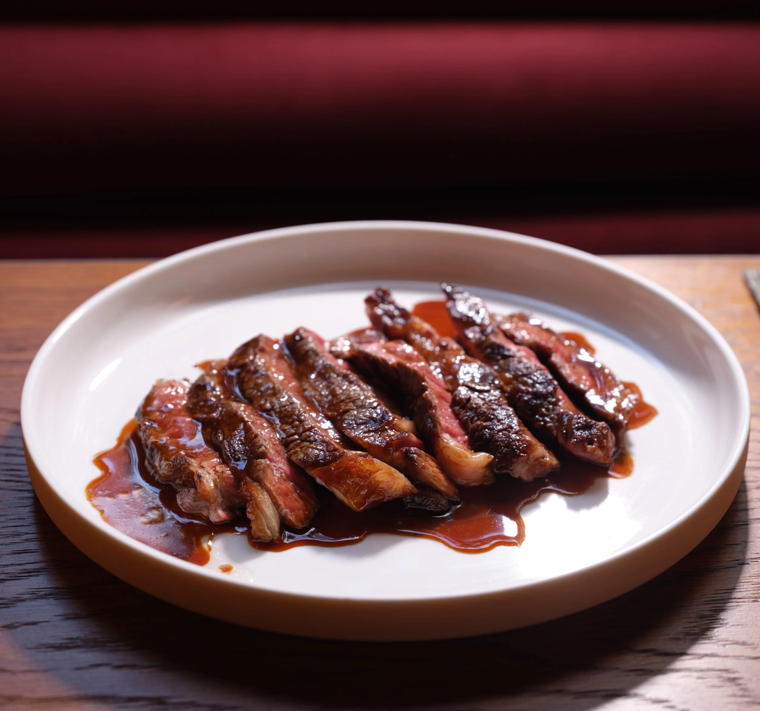 Ribeye 45 day Belted Galloway Motorino Italian Restaurant Fitzrovia London.jpg