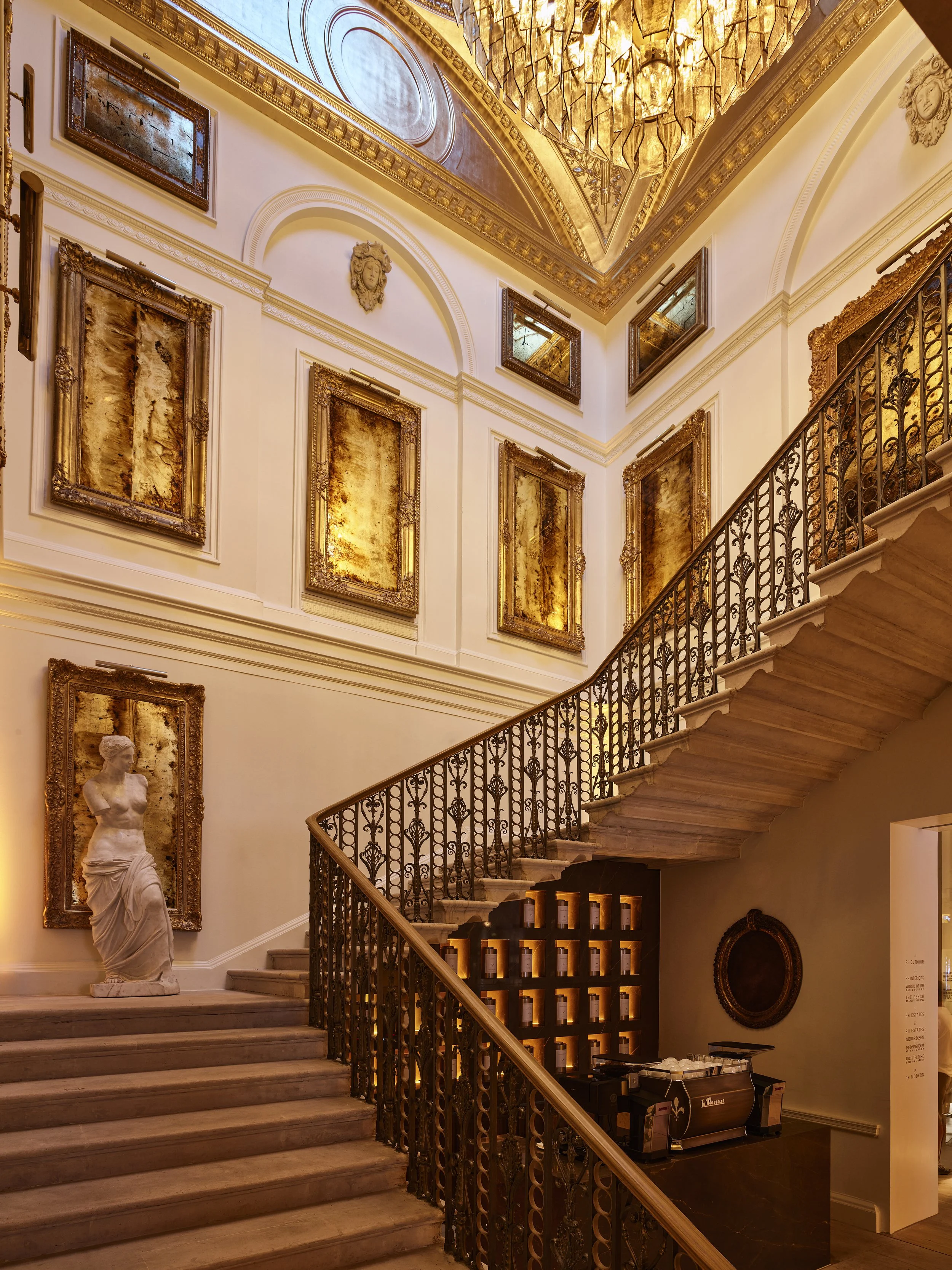 RH London: INSIDE A Palladian Mansion Reborn in Mayfair