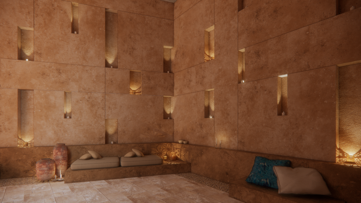 Nomade Temple Ibiza wellness spa near Portinatx.