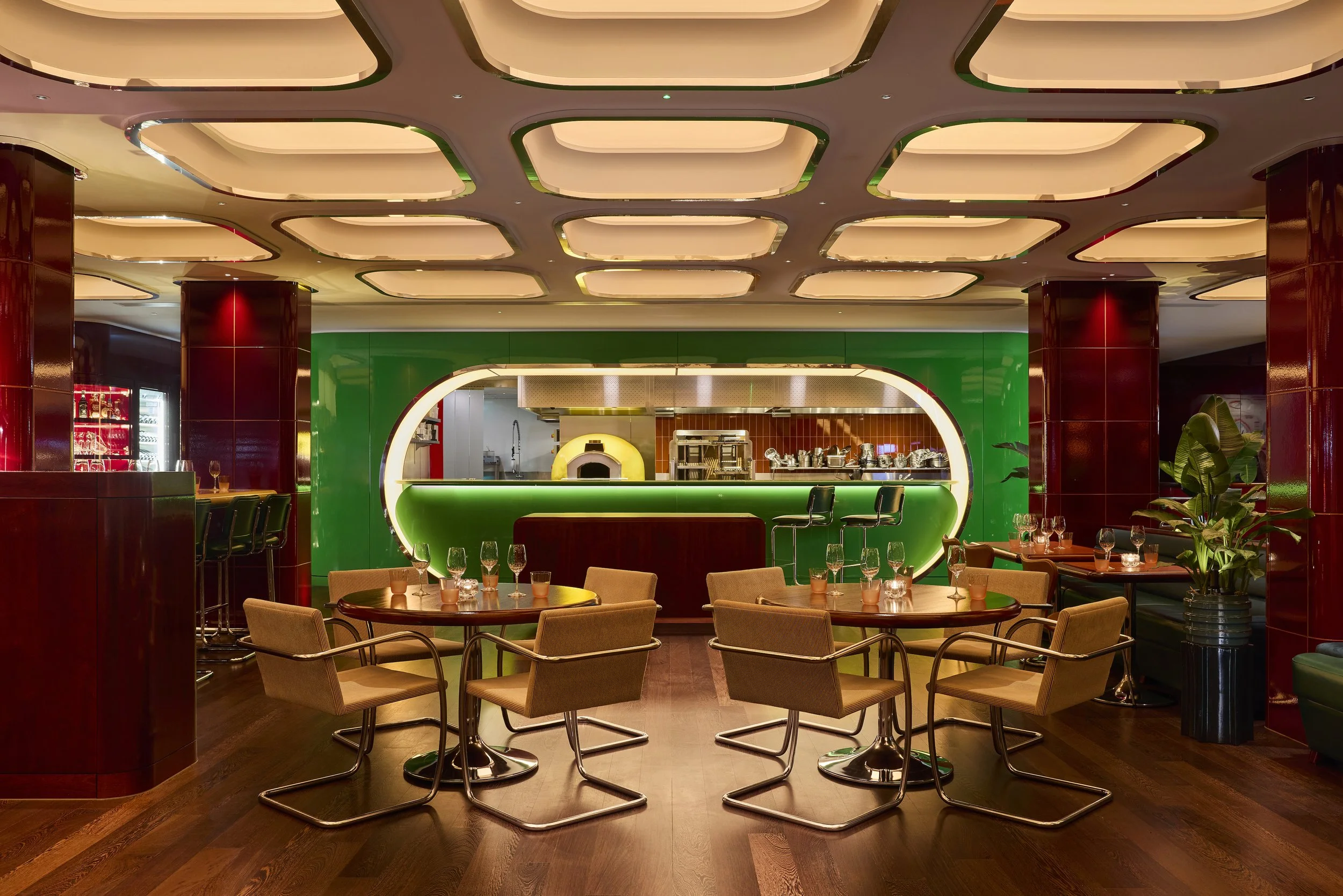 Town Restaurant and Bar interior London, Stevie Parle Dury Lane