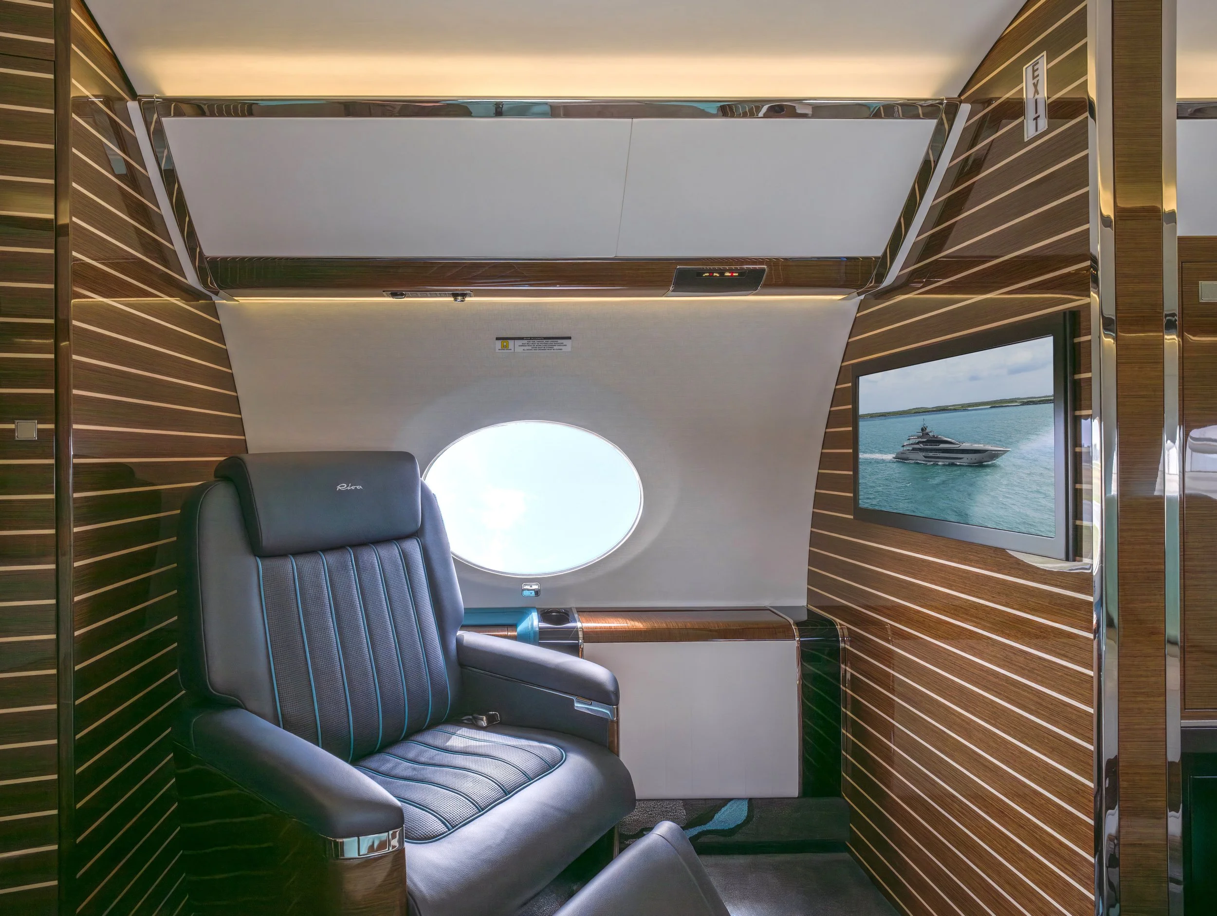 Flexjet private jet Riva Volare G650