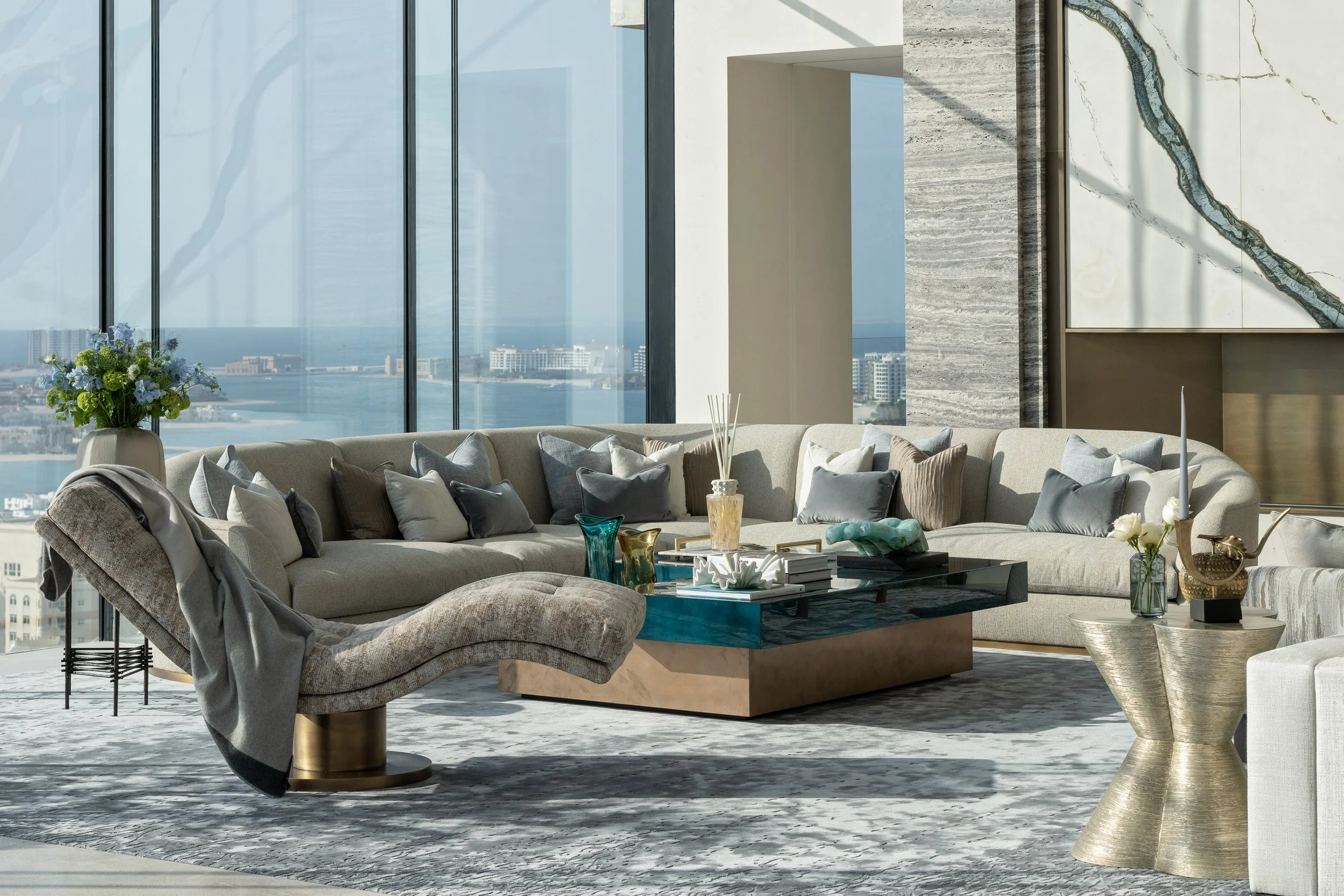 ElicyonOneThePalm interior design Living Room space, Gulf views 030521_NateleeCocks_