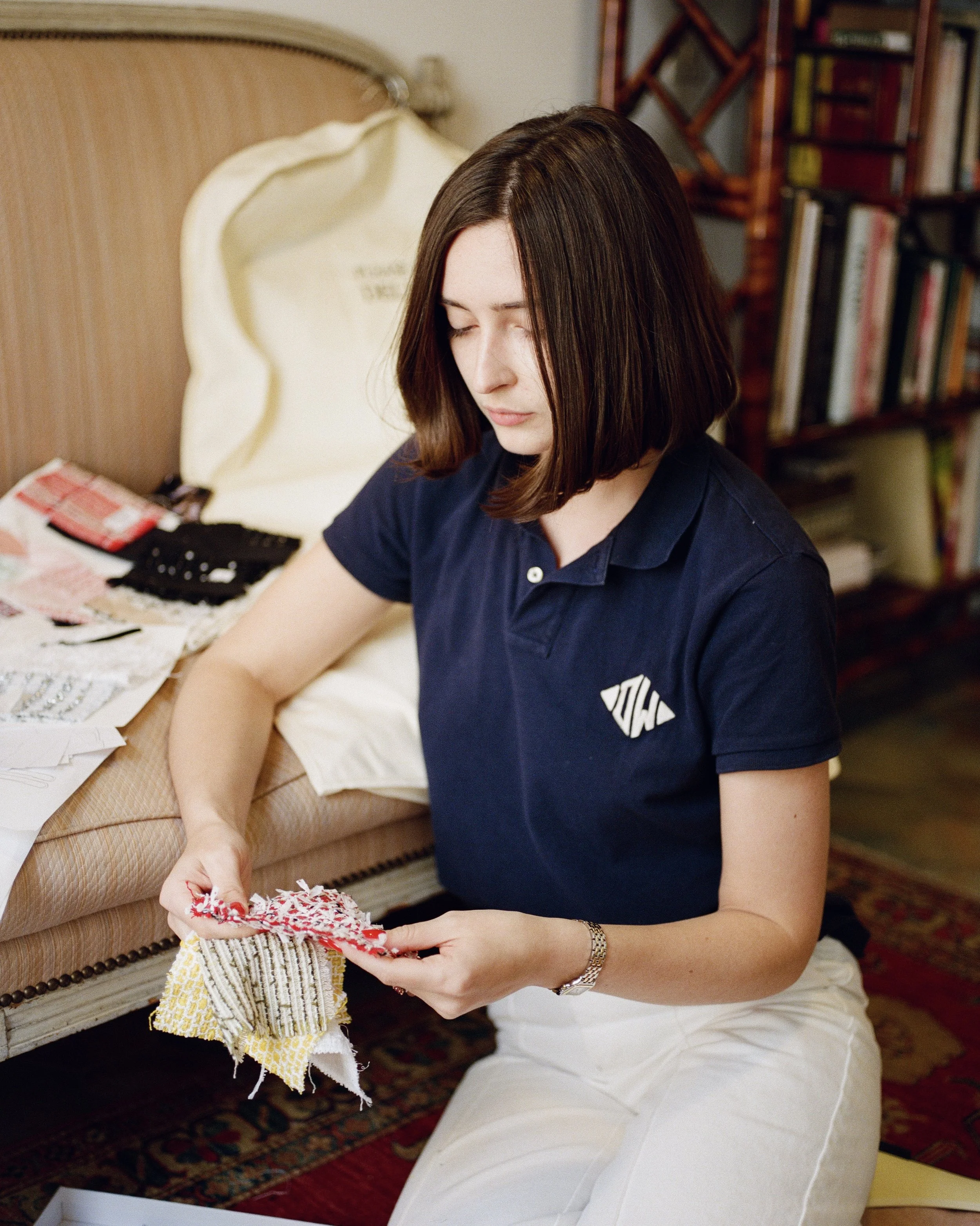 Fashion designer Delia Wade