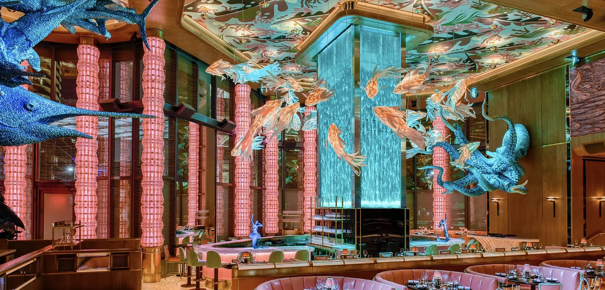 Sexy Fish  Main Restaurant Dubai maindiningroom.