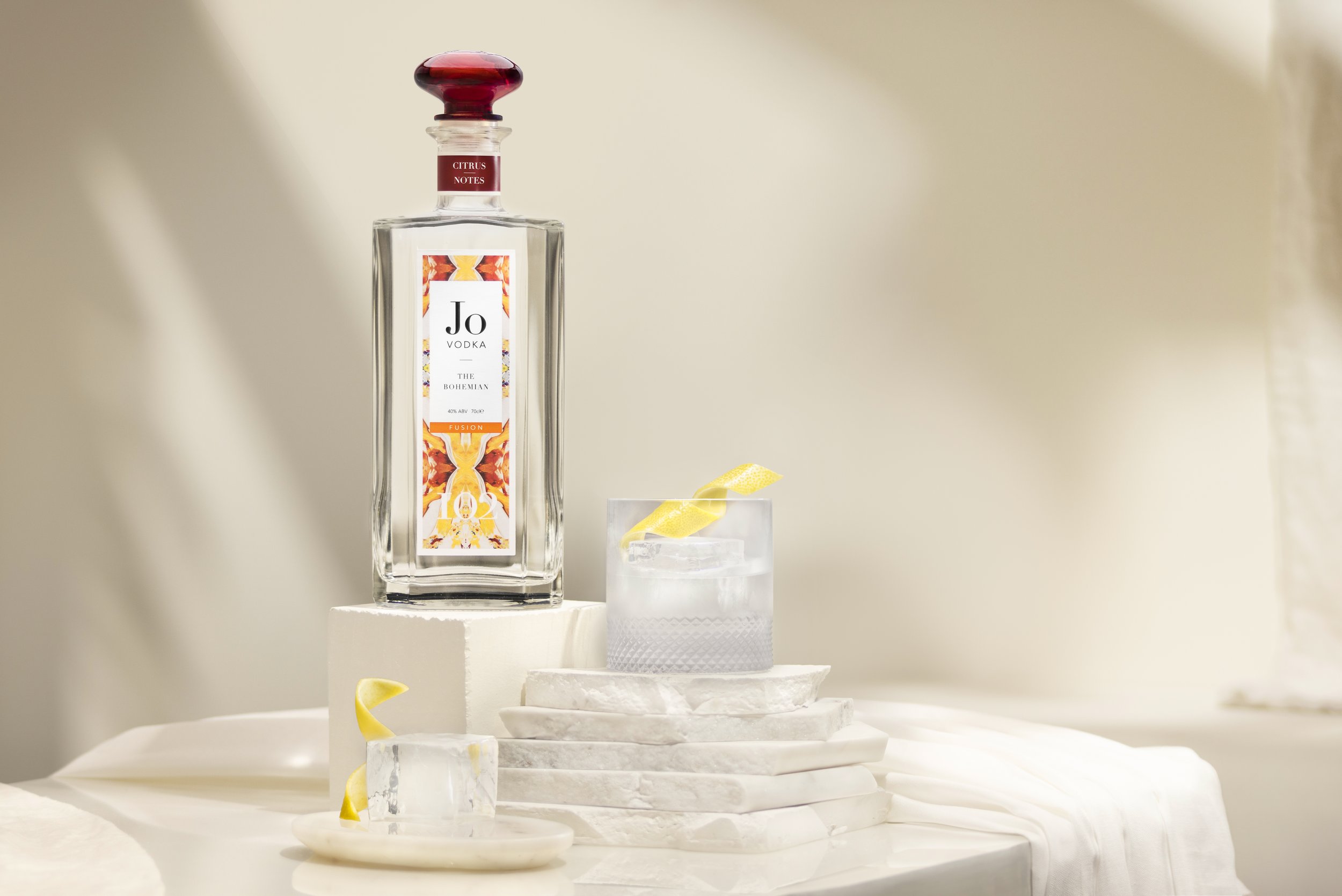 Jo Vodka The Bohemain citrus notes