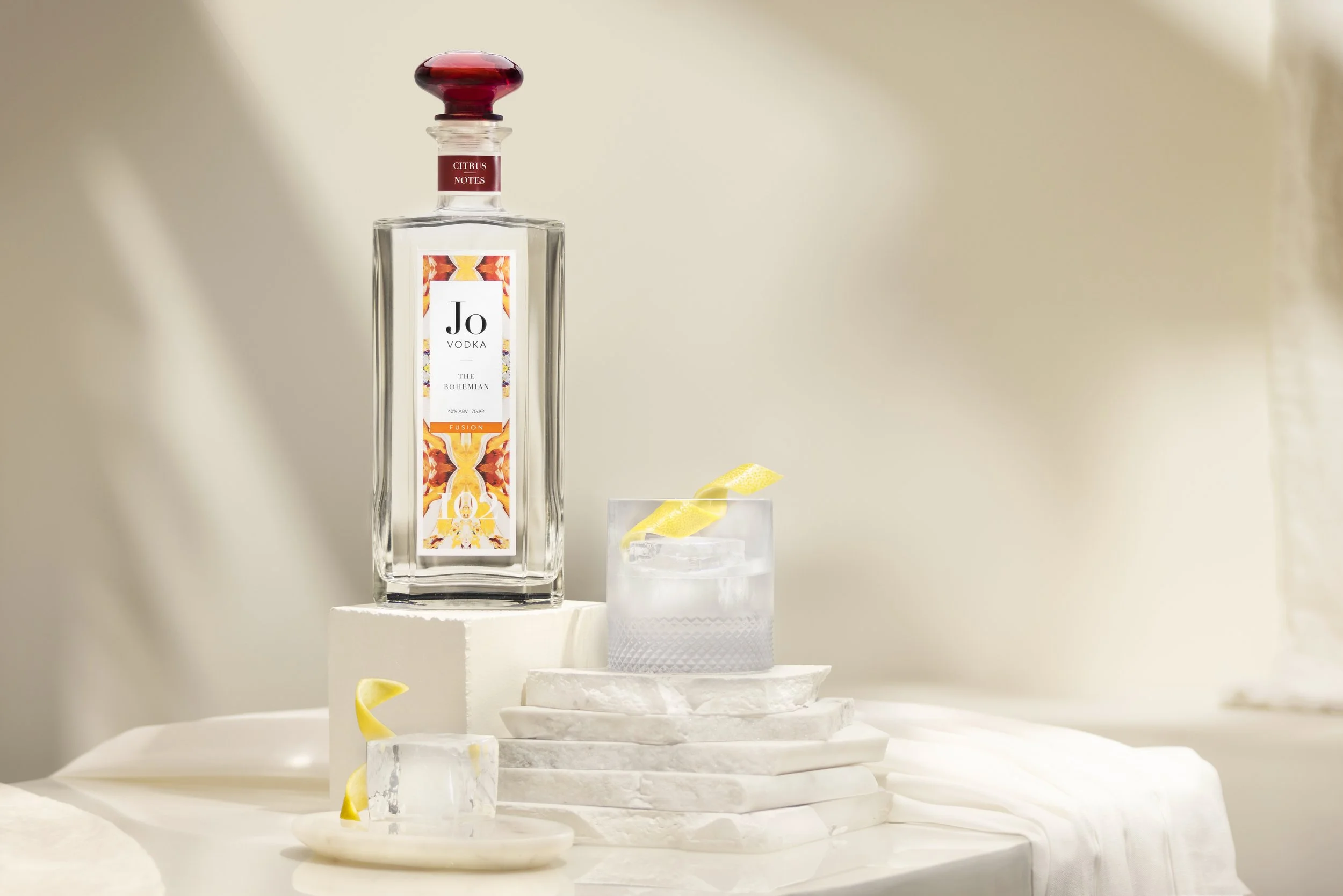 Jo Vodka The Bohemain citrus notes