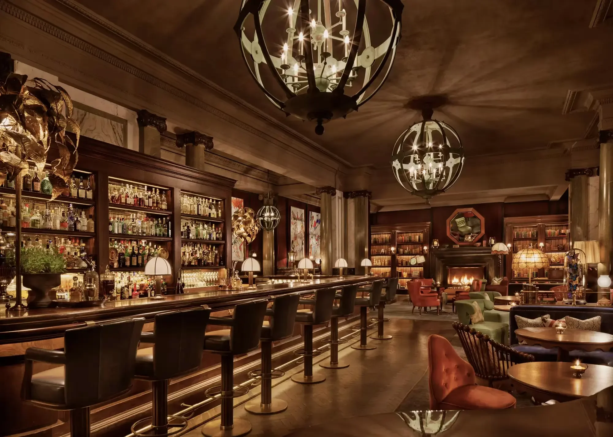 Scarfes Bar London Whisky cocktails.