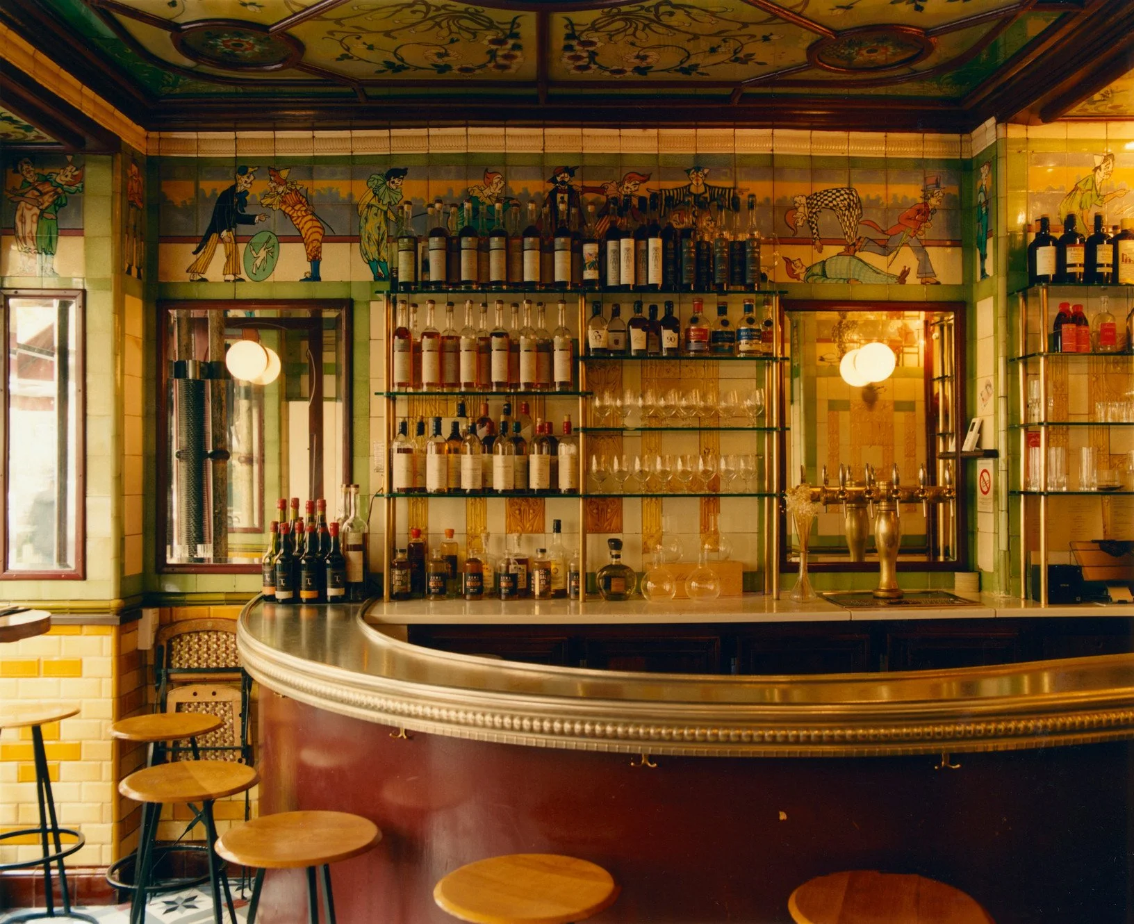 Clown bar in Paris, France