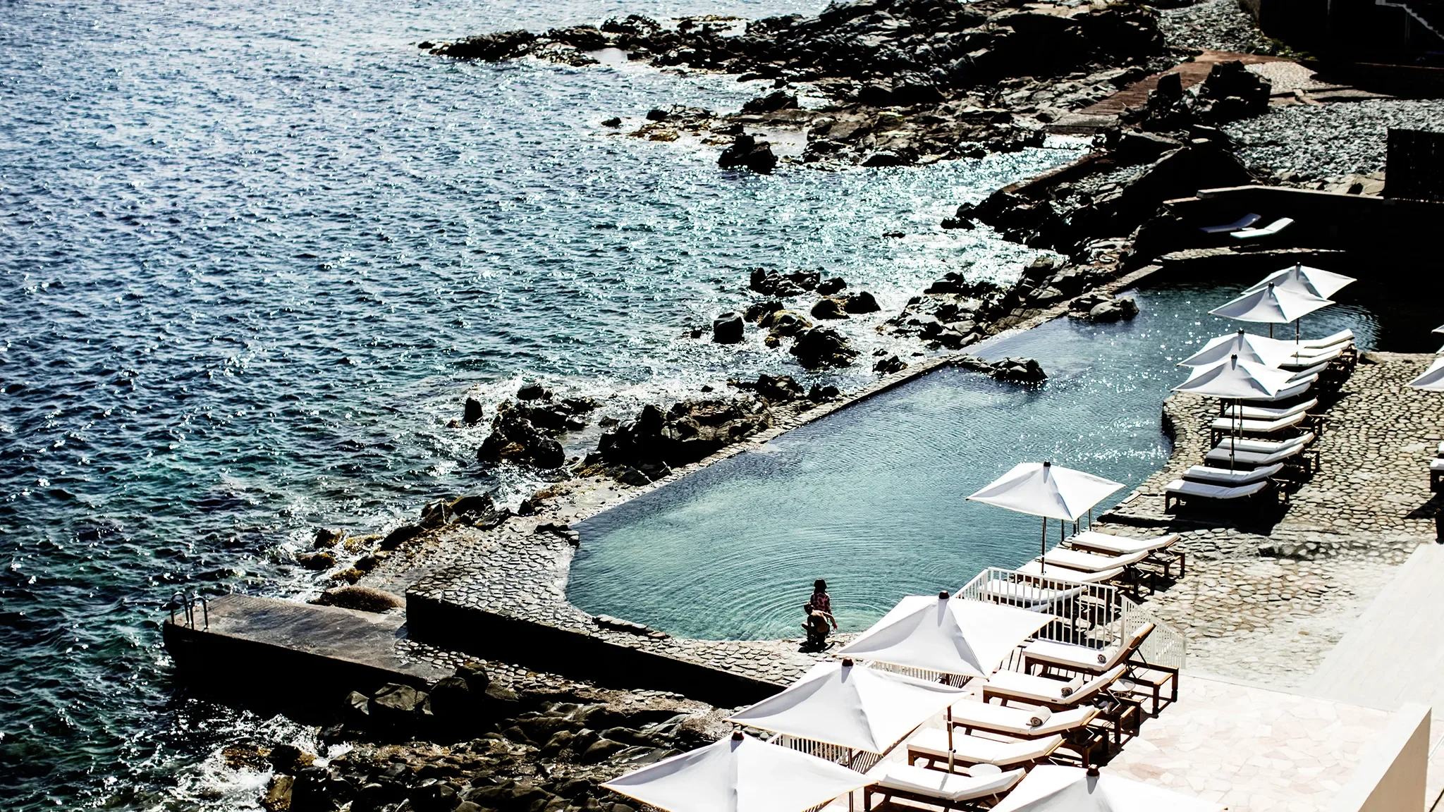 Beah View Pool-HotelLesRochesRouges-SaintRaphael St Tropez France-