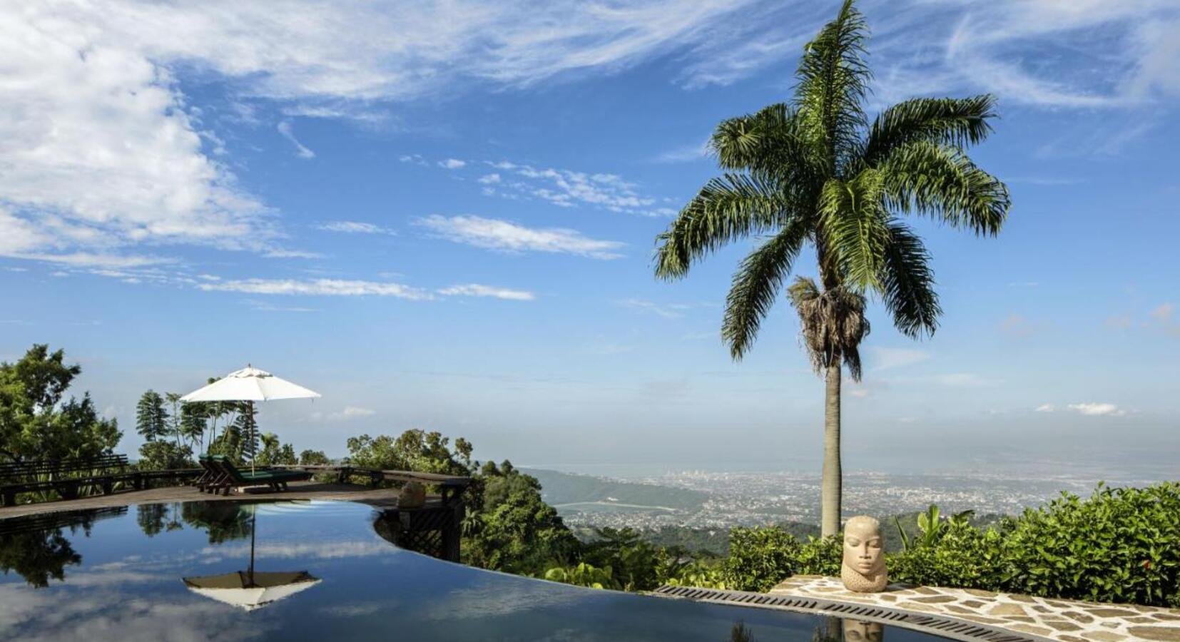 Strawberry Hill Hotel Blue Mountains Jamaica.