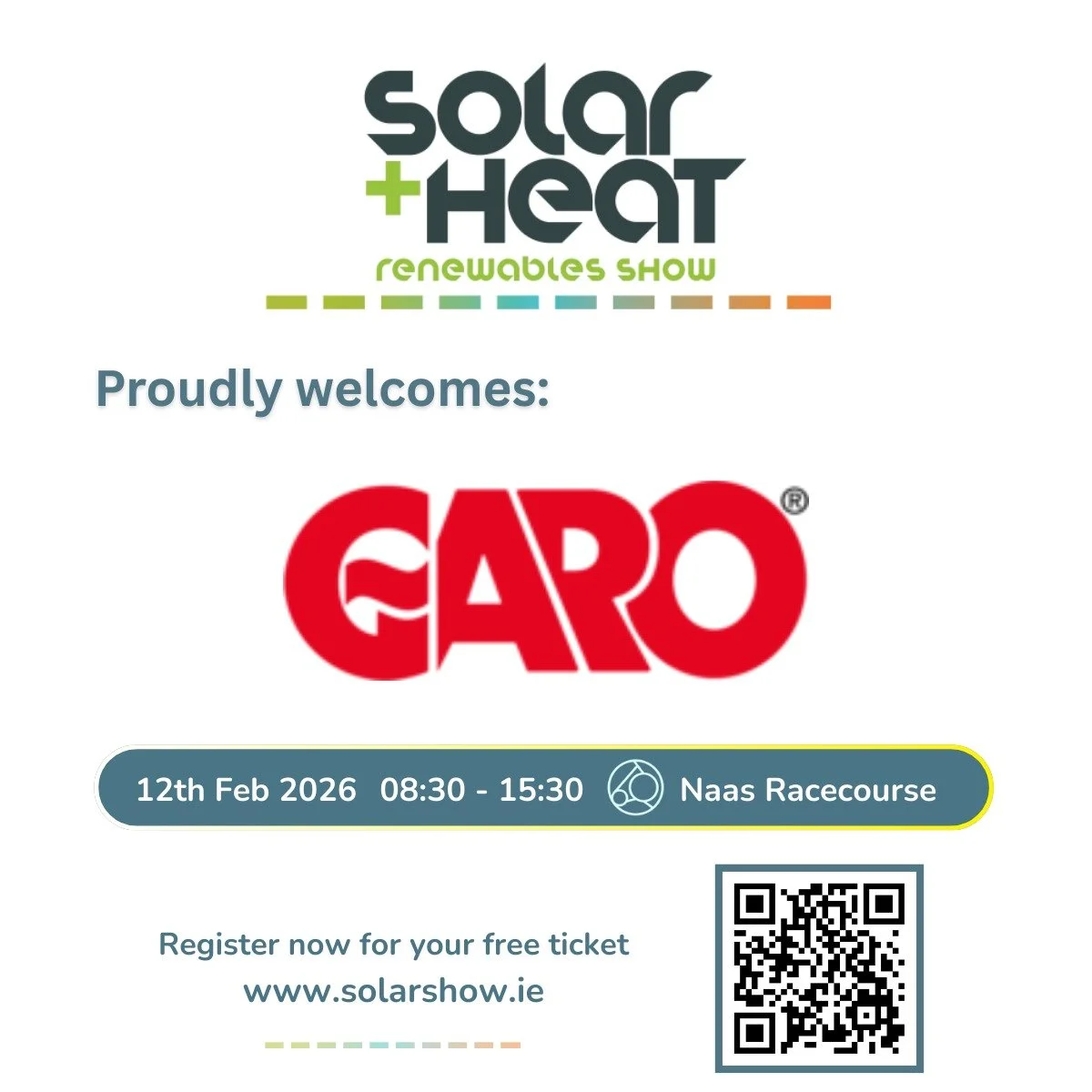We are delighted to welcome back @garoelectric to the show!

Garo offers EV charging stations for both commercial and domestic applications, including single, twin, public, and fast chargers. Built for demanding environments, Garo chargers deliver sc