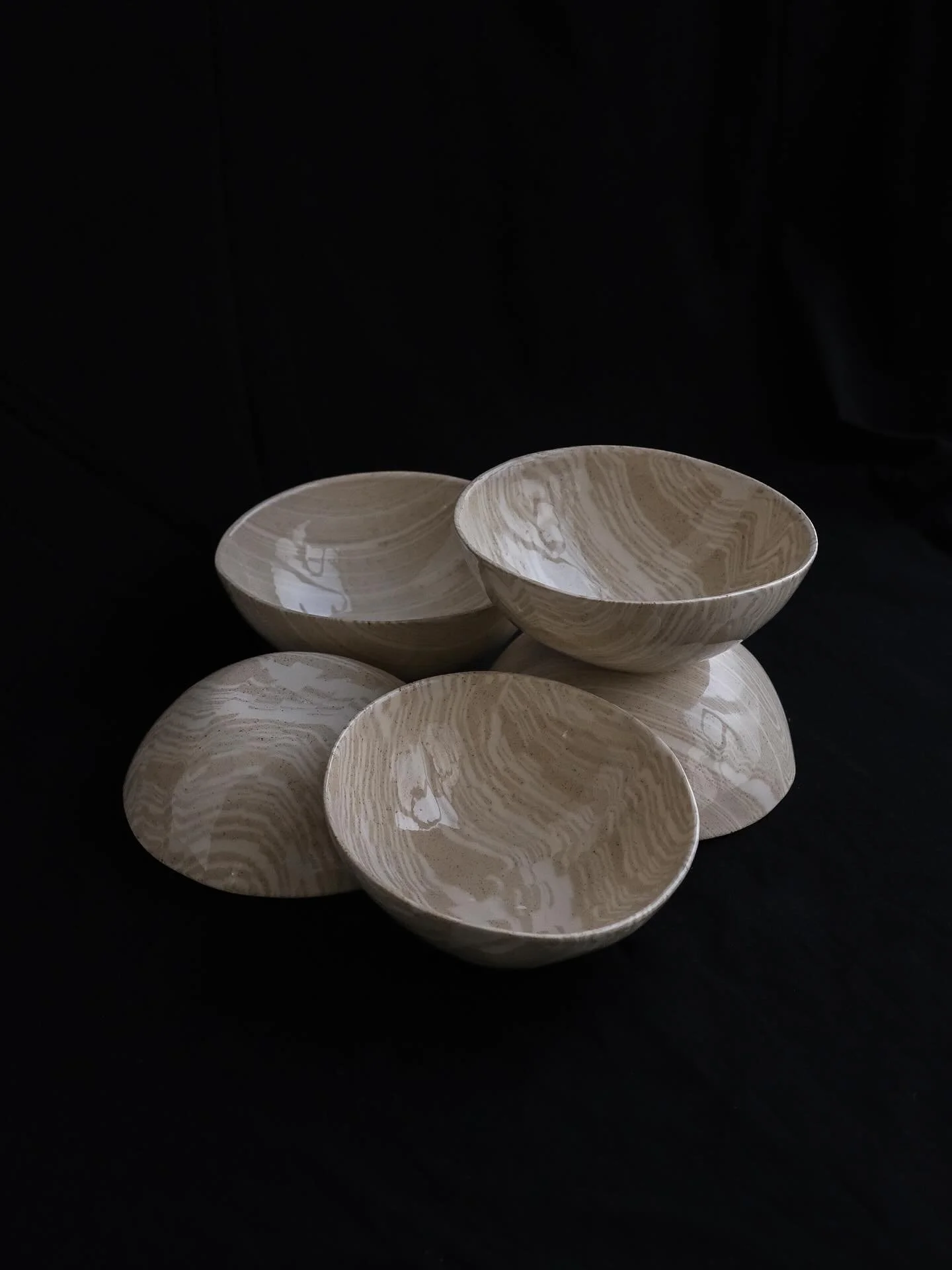 This distorted pattern took me about 3 hours to make and I had a vision but wasn&rsquo;t sure whether I could translate it onto clay. But I didddd, and it was so excitinggg!! 

I love this particular colour scheme with these kind of patterns because 