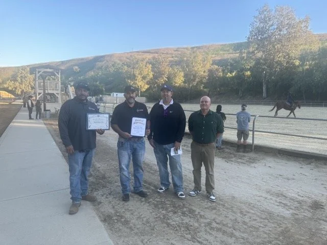 eclipse team at Simi Valley Equestrian Center site and infrastructure improvements 