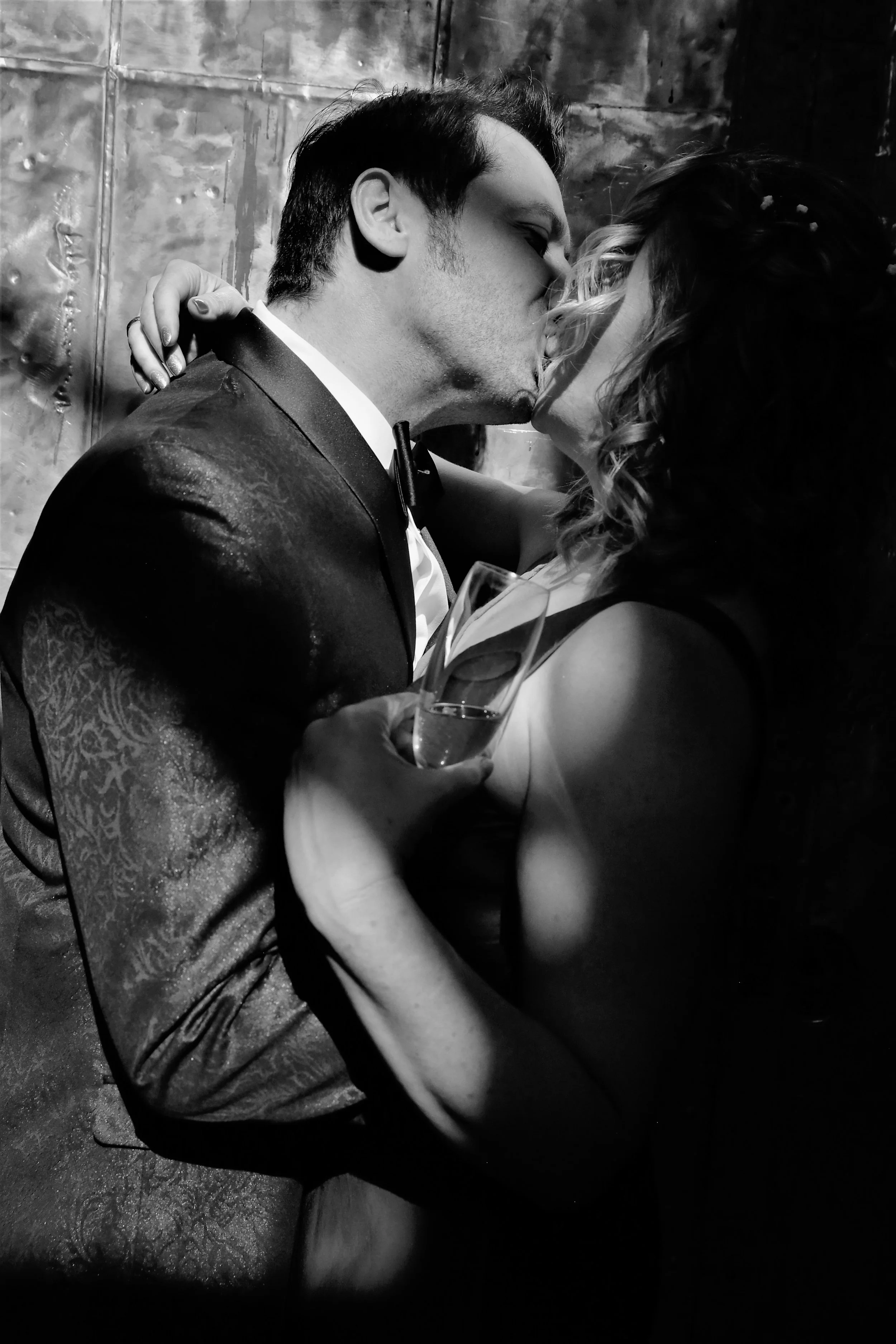 Alignment Coach, Sarah Grace in Brooklyn marrying her husband showing very high intimacy