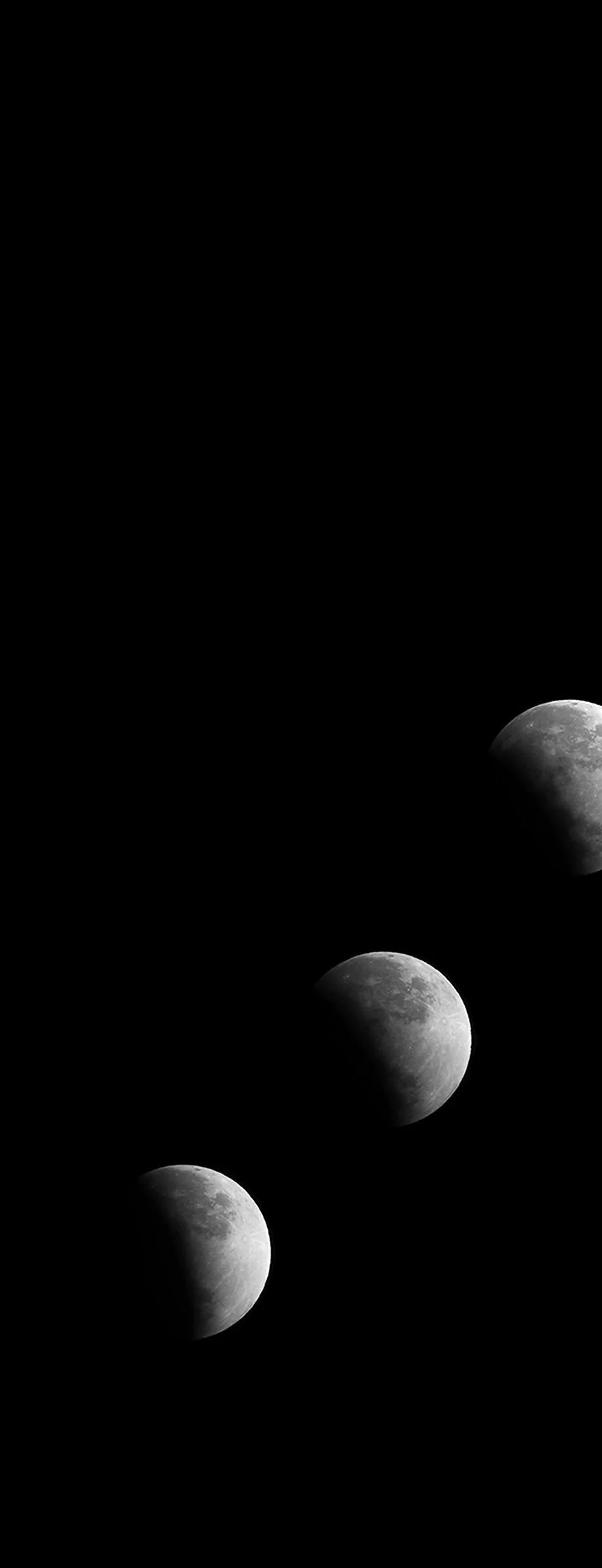 The moon in transit to show a manifesting reading