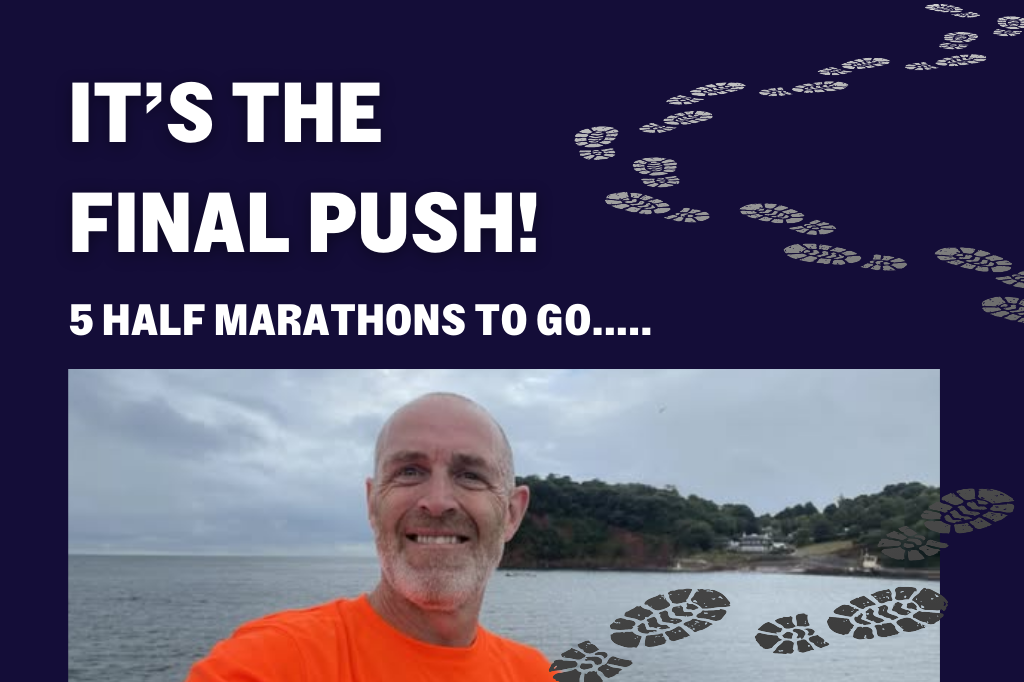 50 Half Marathons in 50 Weeks β Alexβs Final Push to Change Young Lives