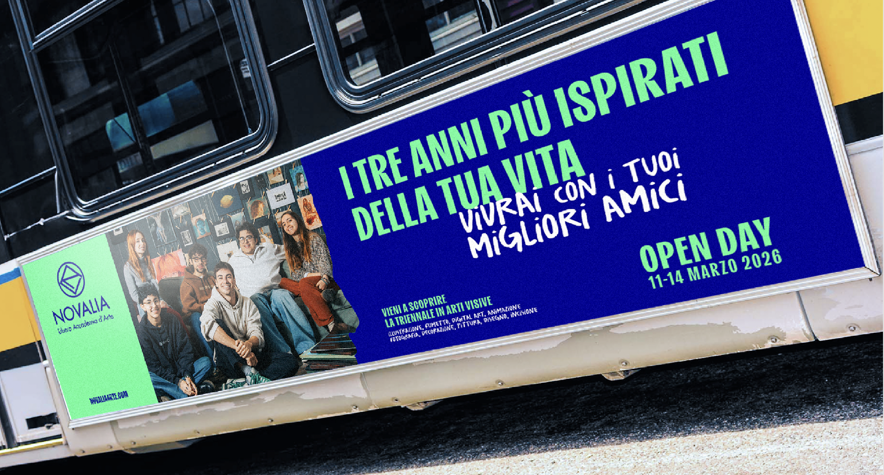 Novalia - Repositioning e campagna