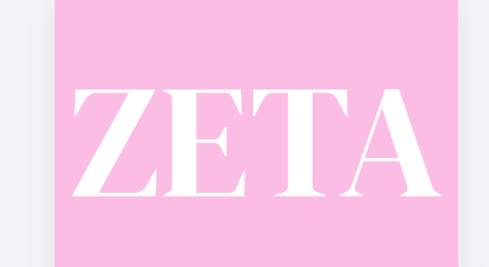 Zeta Tau Alpha Merchandise Designs/Banners