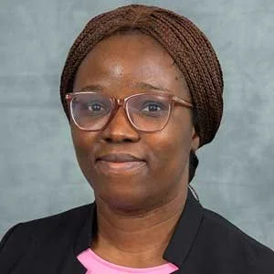 Headshot of Dr. Oluchukwu Loveth Obiora (PhD, MSN, RN, EBP-C), Assistant Professor at Texas Woman’s University’s Nelda C. Stark College of Nursing.