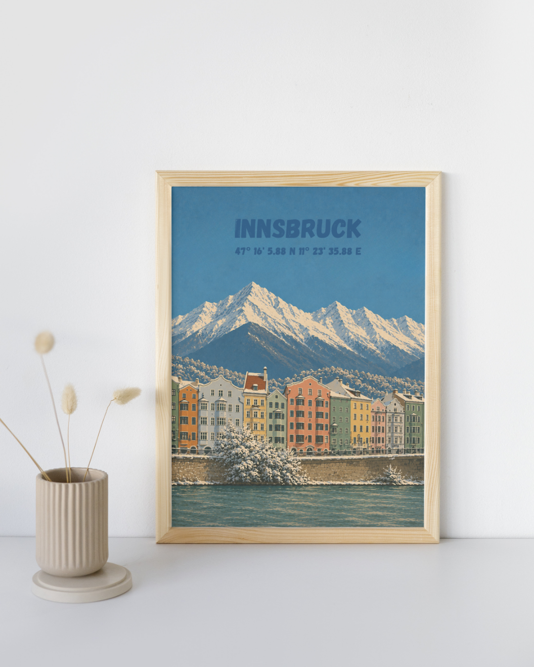 Plakat Innsbruck Innpromenade